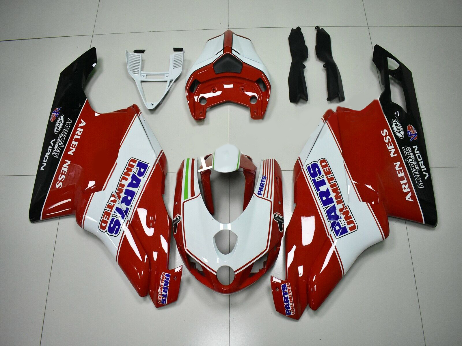 2005-2006 Ducati 999 749 Amotopart Fairing Kit Bodywork ABS Red