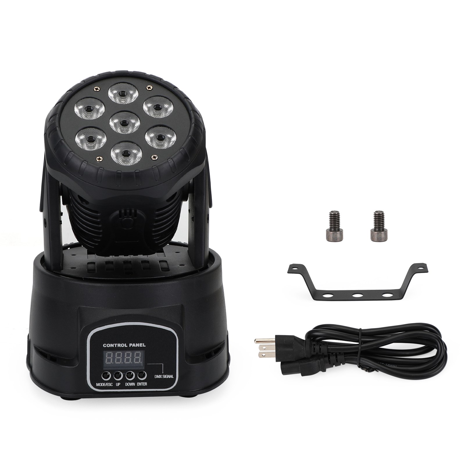 7 x10W Moving Head Stage Light 70W 7 LED RGBW DMX DJ Disco Stage Party Lighting Generic
