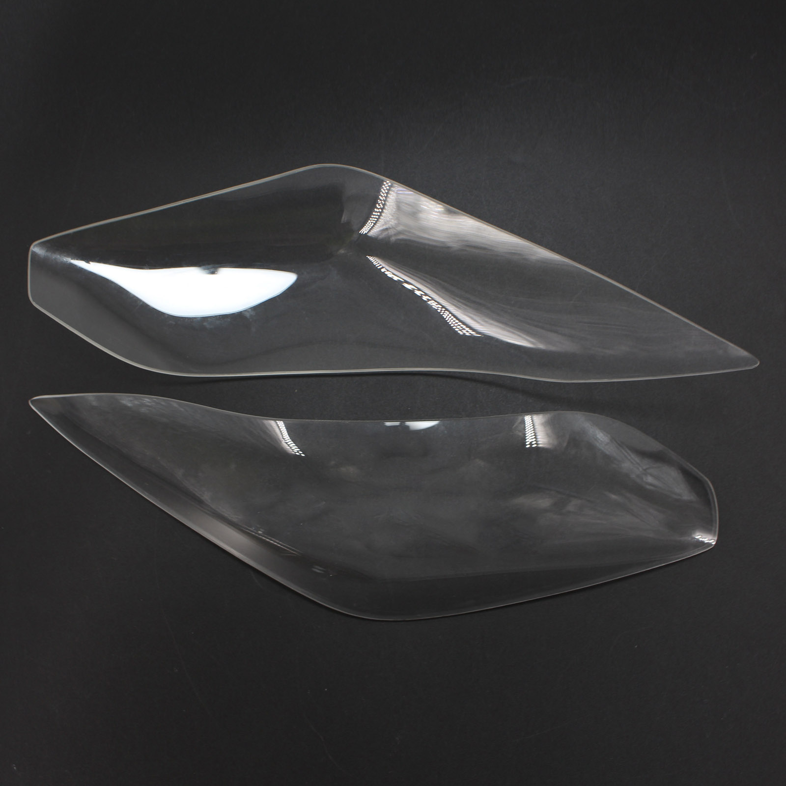 Headlight Lens Protection Cover Clear Fit For Kawasaki Ninja 300 Versys650 15-17 Generic