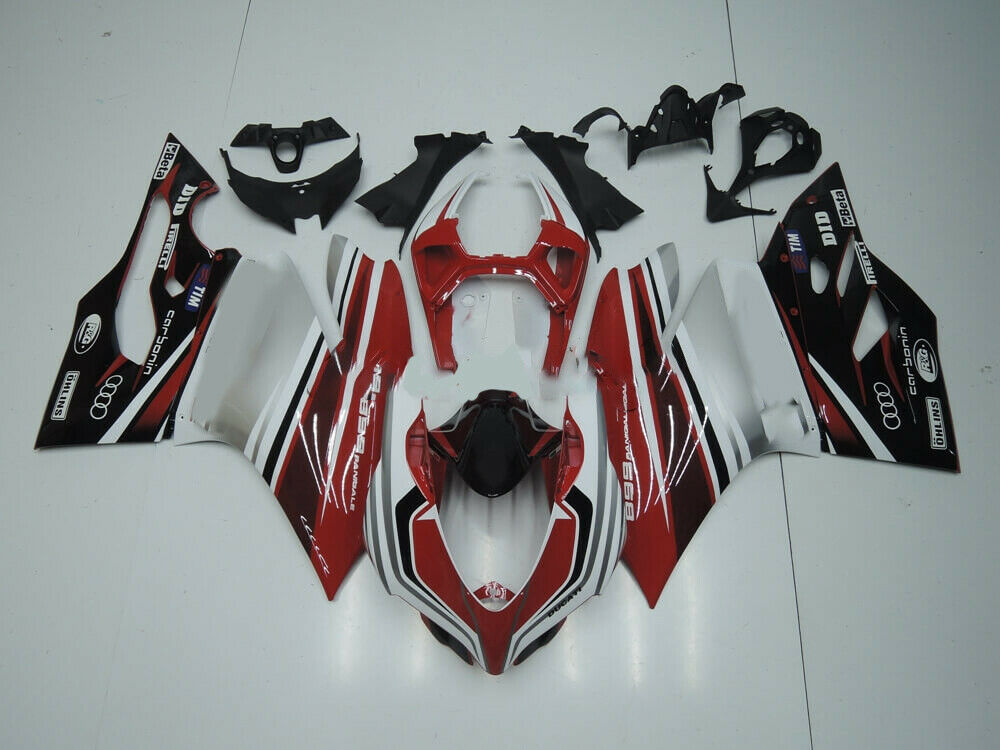 2012-2015 Ducati 1199 899 Amotopart Fairing Kit Black Red White Bodywork For