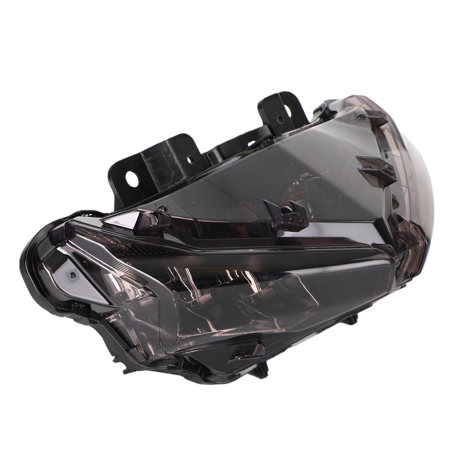 Front Headlight Grille Headlamp Grille Protector Smoke For Honda Cbr 650R 19-21 Generic