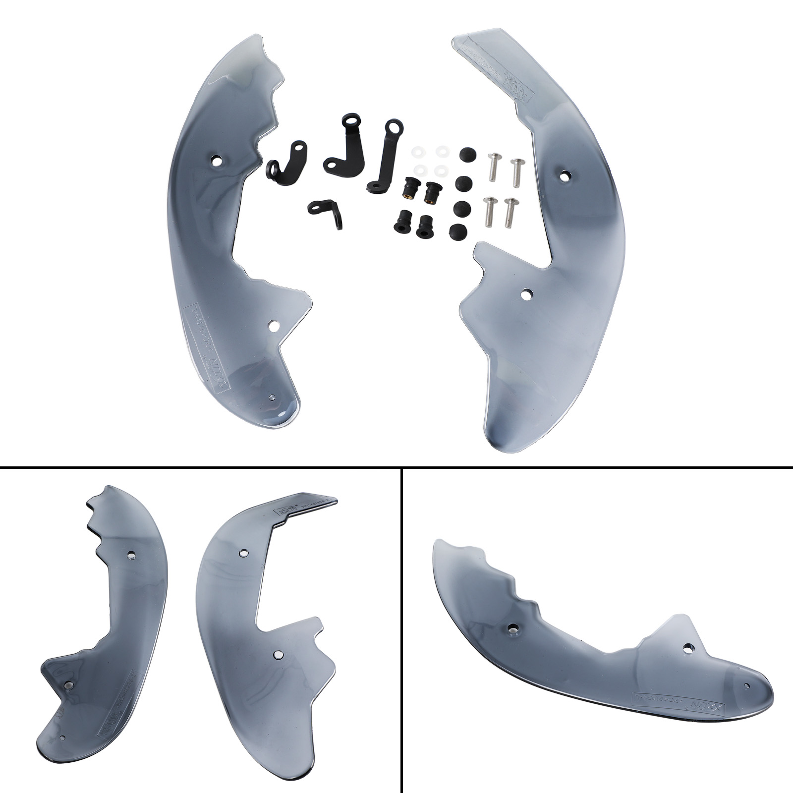 Feet Fender Cover Mudguards Feet Protection for BMW K1600GT K160GS 2017-2021 Grey Generic