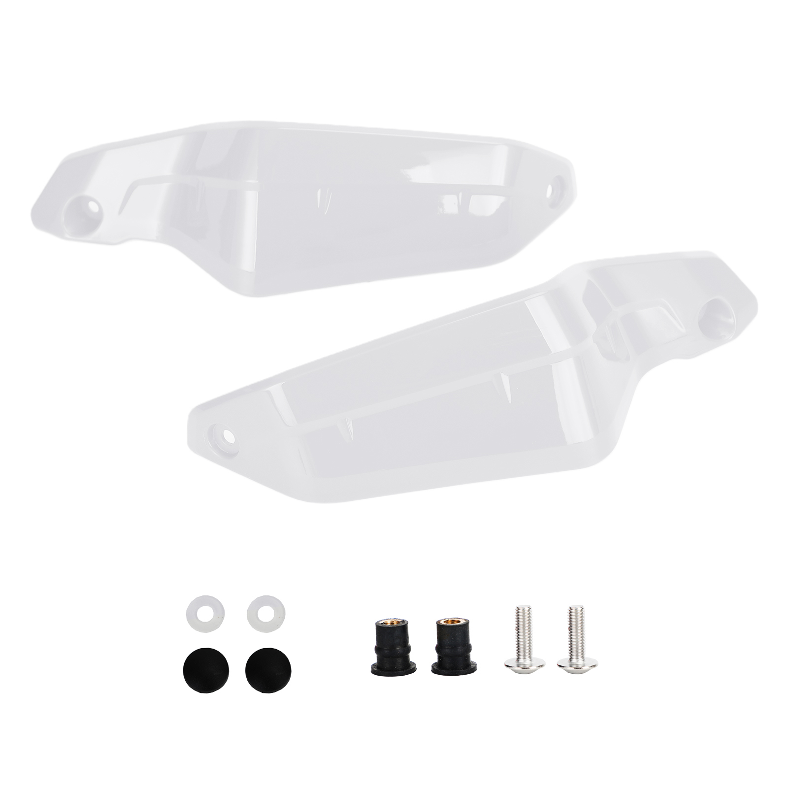 Handguard Extensions Hand Protector fit for Honda XL750 Transalp WHI 2023-2024