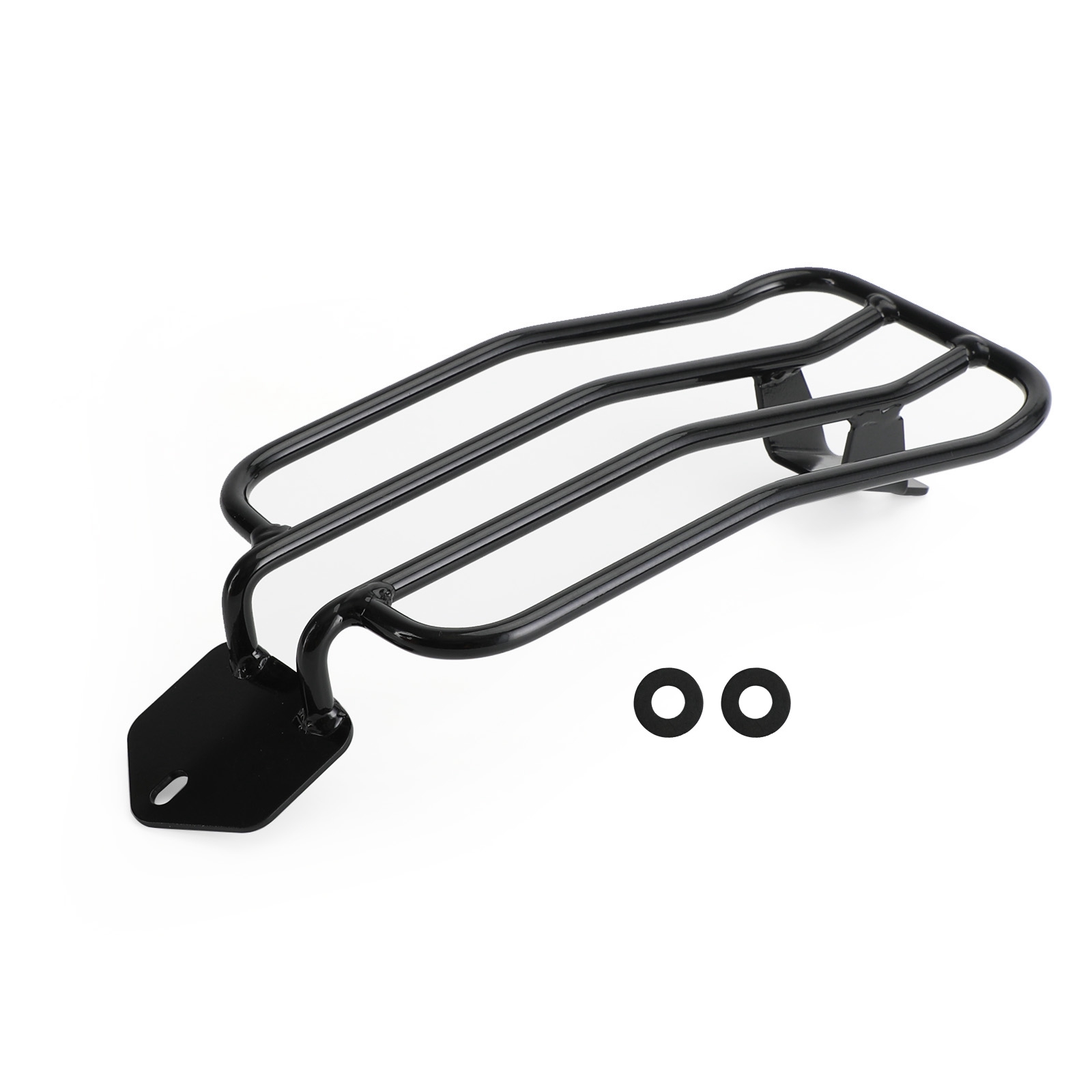 Black Cargo Luggage Rack Solo Carrier Fit for Honda Rebel CMX1100 / DCT 2021 Generic
