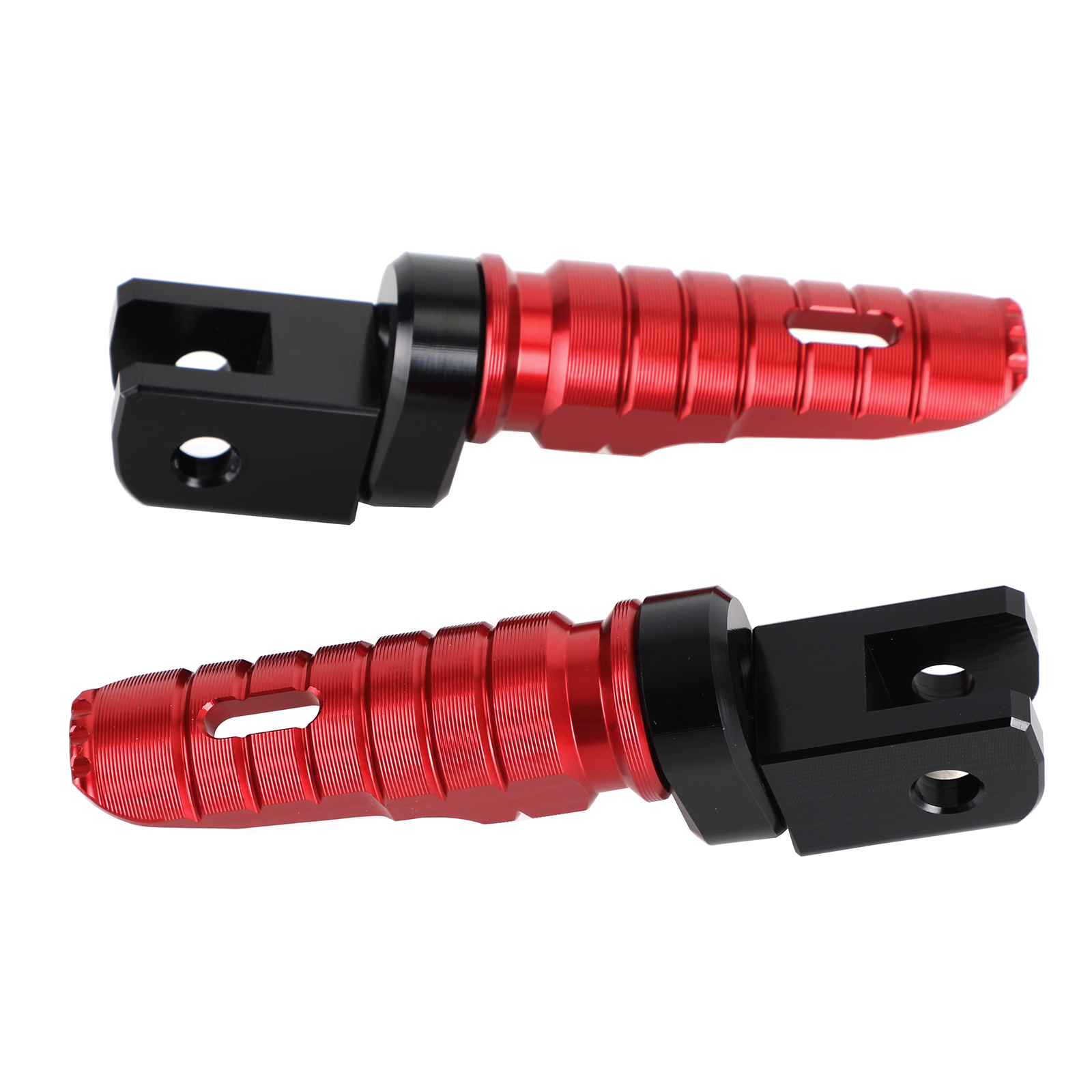 Front Footrests Foot Peg for Triumph Street Triple 765/R/S/RS Daytona 675/R Red Generic