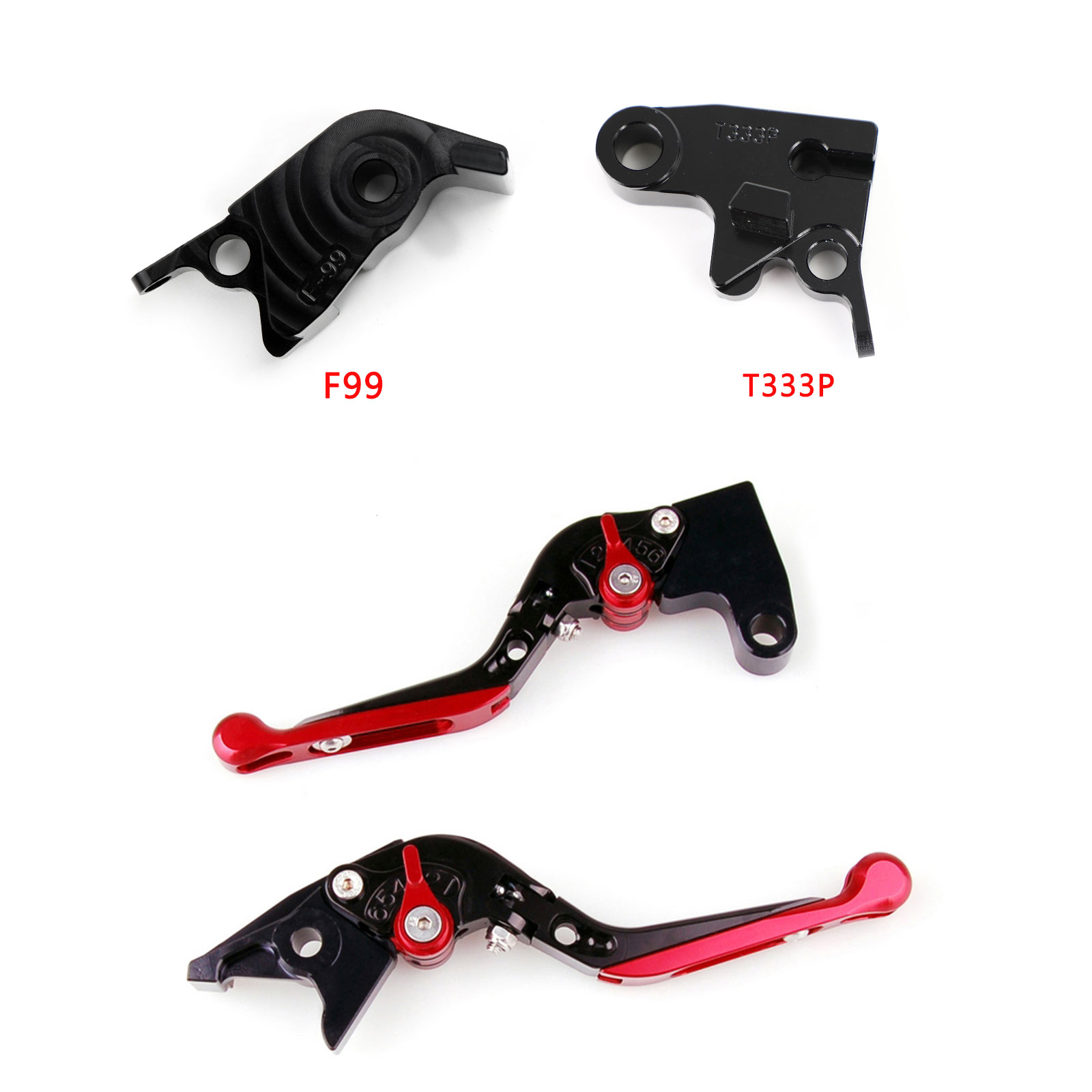 Adjustable Clutch Brake Lever for Speed Triple R 2016-2018 1200 Scrambler Red