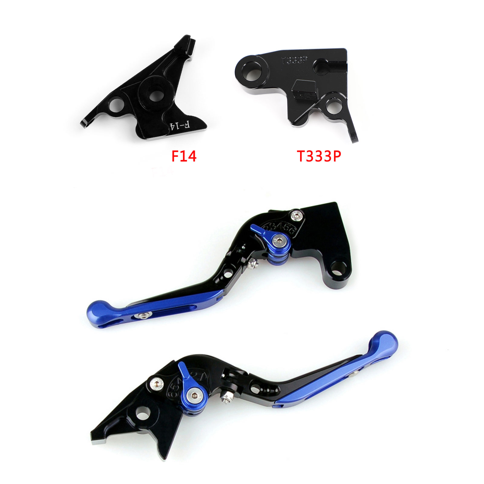 Adjustable Clutch Brake Lever for Trident 2022 Bobber 2017-2019 Tiger 800 Blue