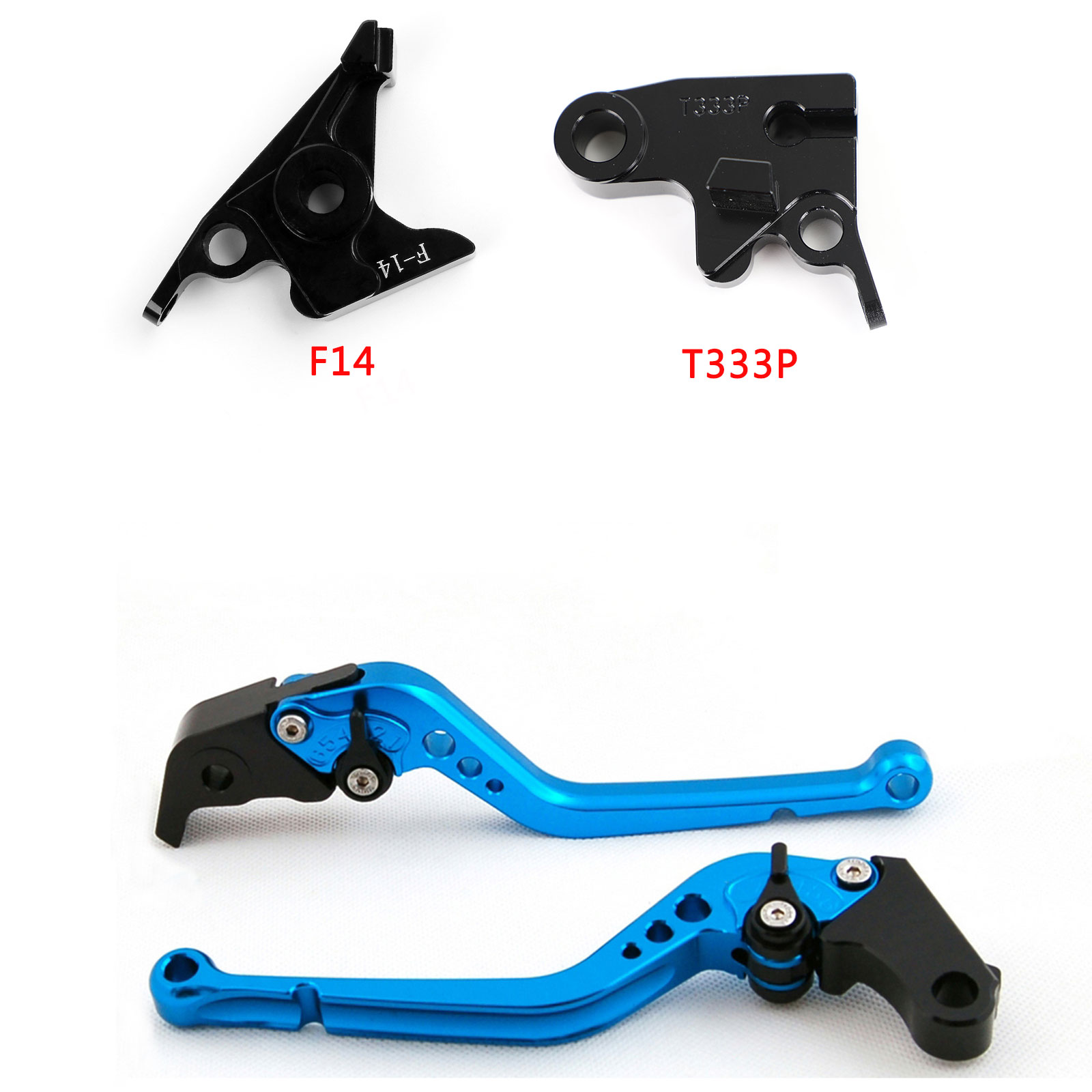 Long Clutch Brake Lever fit for Trident 2022 Bonneville T120/T100 2016-2019 Blue