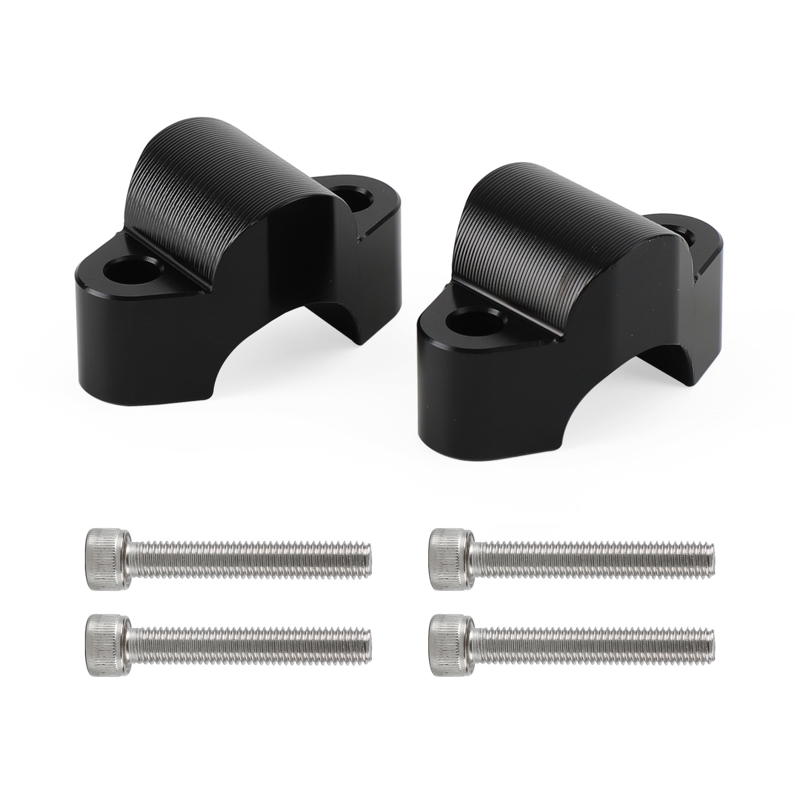 Black Handlebar Mount Risers Clamp Fit for CFMOTO 800MT 800 MT 2021 2022 Generic