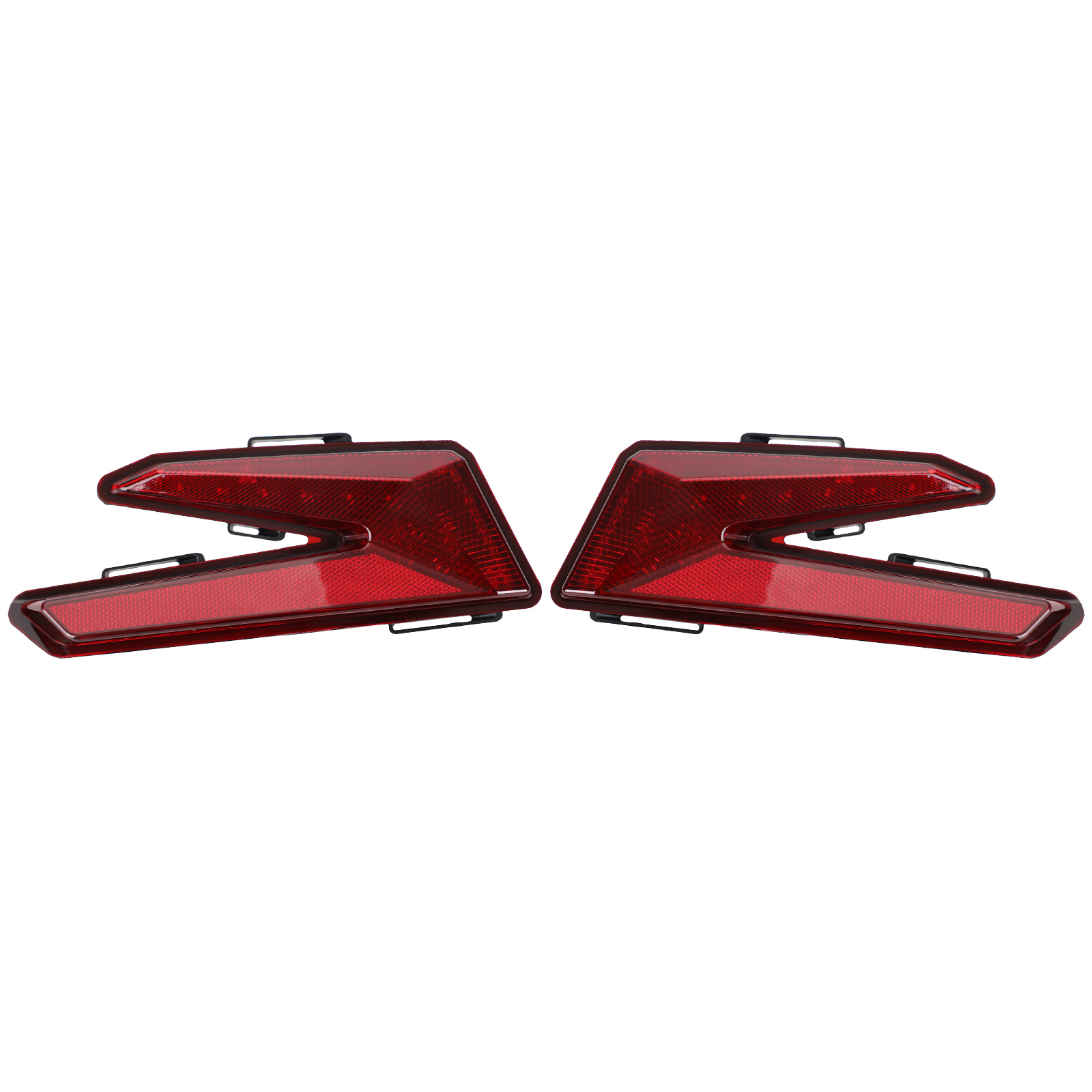 Left Right Red LED Brake Tail Lights For Can Am Maverick x3 TURBO 2017-2021 Generic