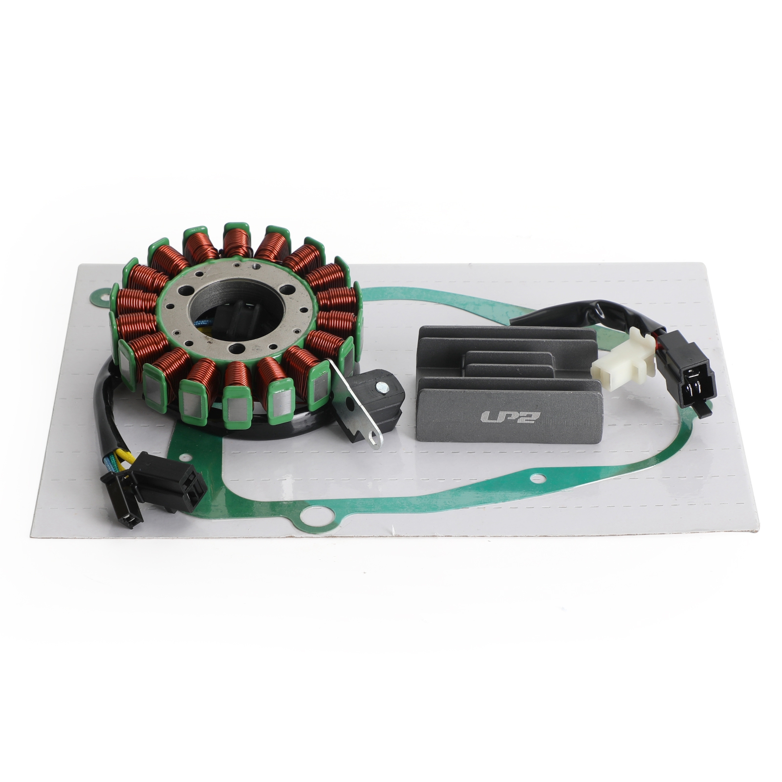Magneto Stator+Voltage Rectifier+Gasket For Suzuki GZ250 Marauder 250 1999-2011 Generic