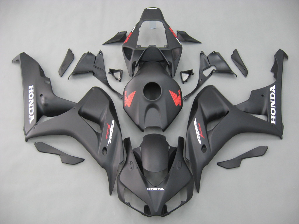 2006-2007 Honda CBR1000RR Injection Fairing Kit Bodywork Plastic ABS #17 Amotopart Fairing