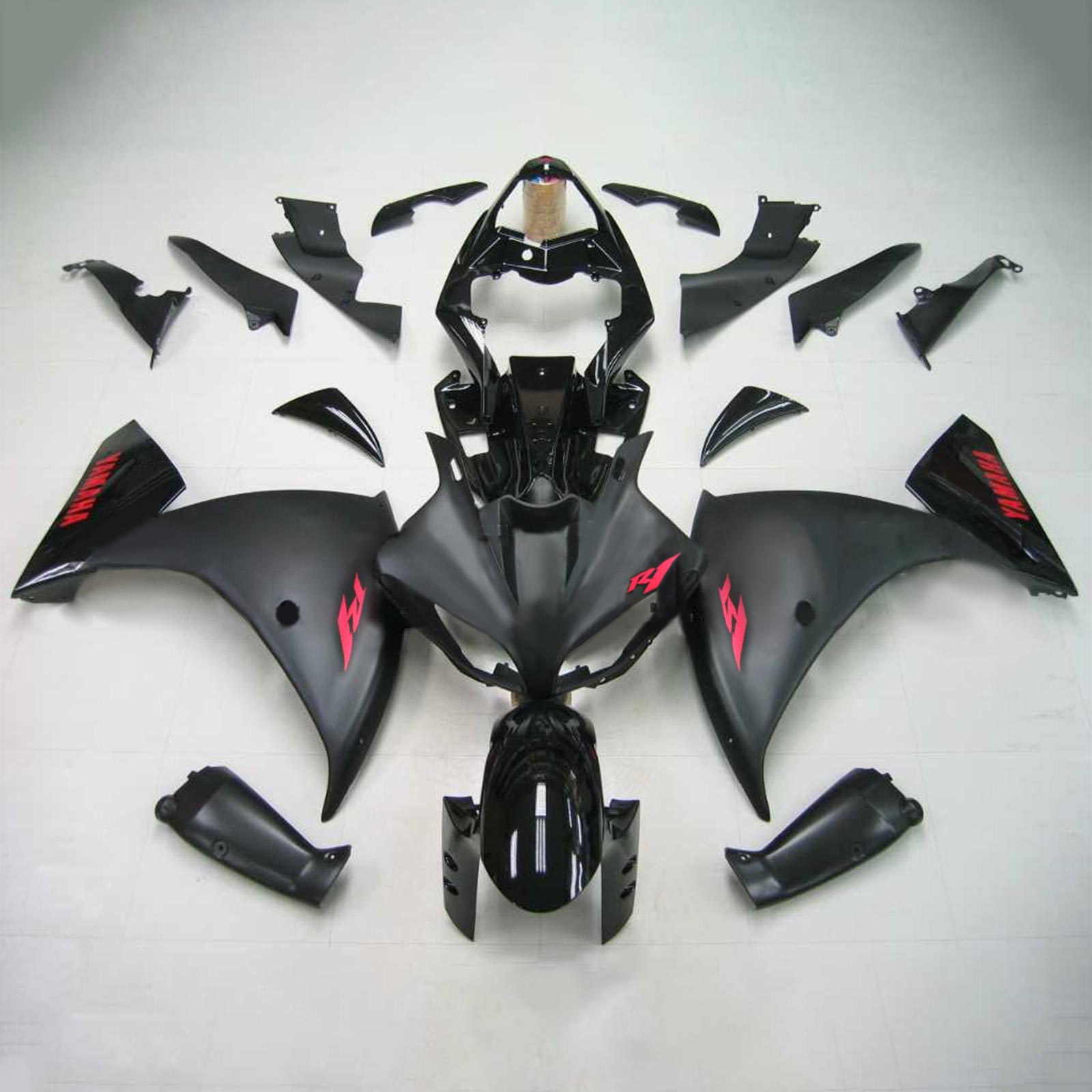2009-2011 Yamaha YZF 1000 R1 Amotopart Injection Fairing Kit Bodywork Plastic ABS #111