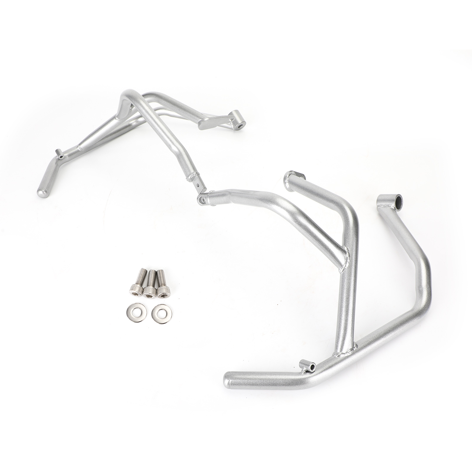 Upper Engine Guard Frame Crash Bar Steel Silver For Bmw F900Xr F 900Xr 20-22 21 Generic