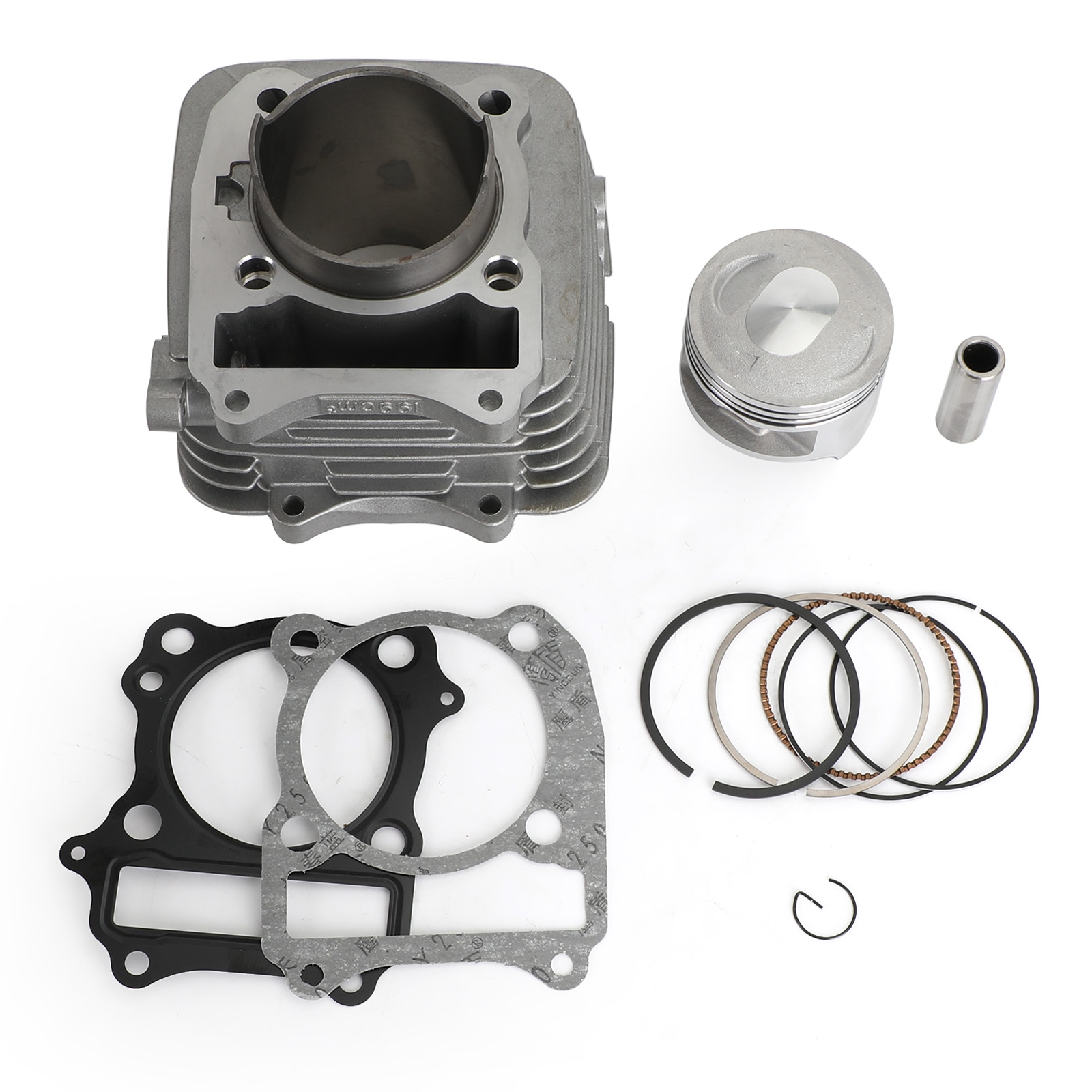 Cylinder Piston Gasket Kit 66mm For Suzuki DR200 DR200S DR200SE DF200 VanVan 200 Generic