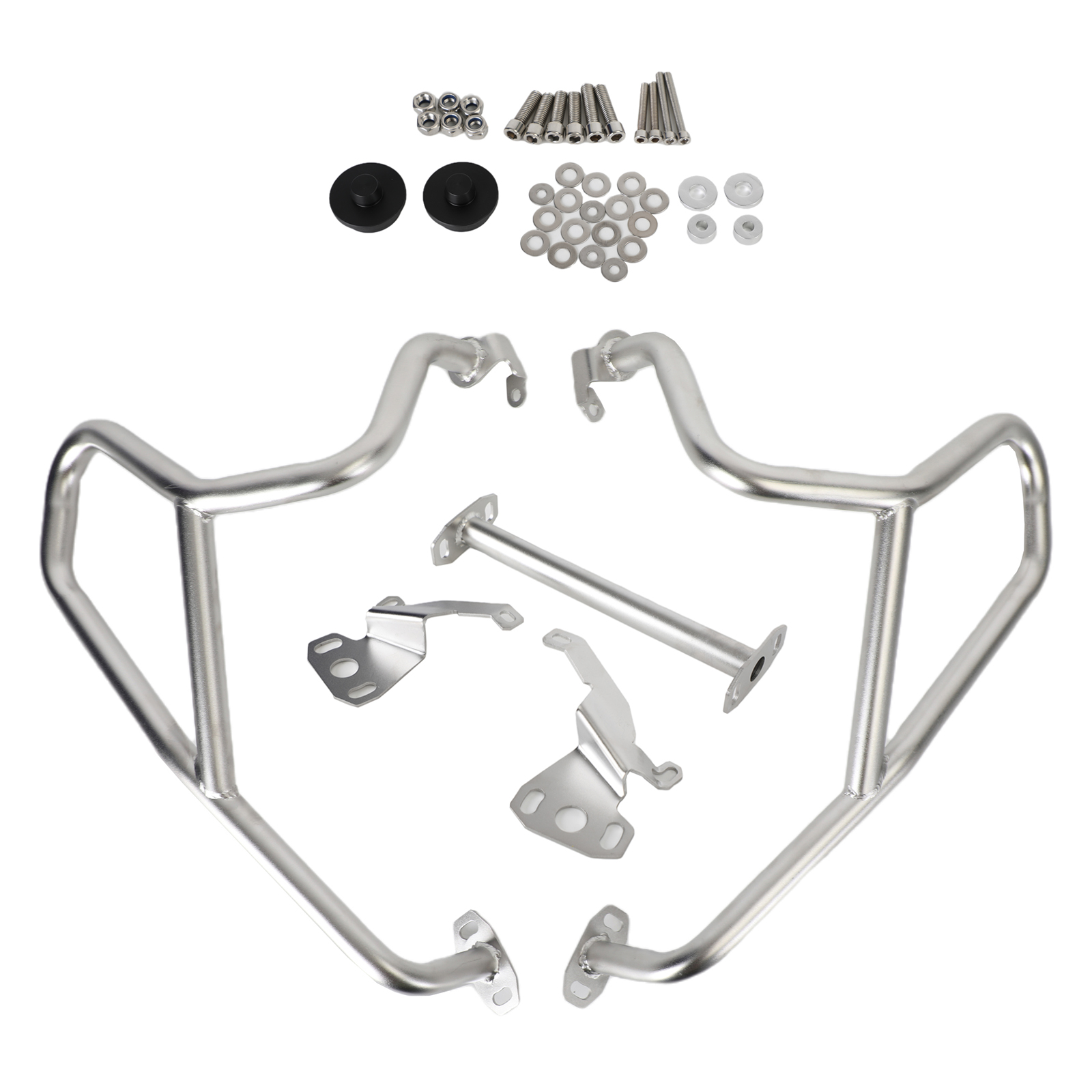 Upper Crash Bars Engine Guards Protector Silver Fit For Bmw R1250Gs 18-21 19 20 Generic