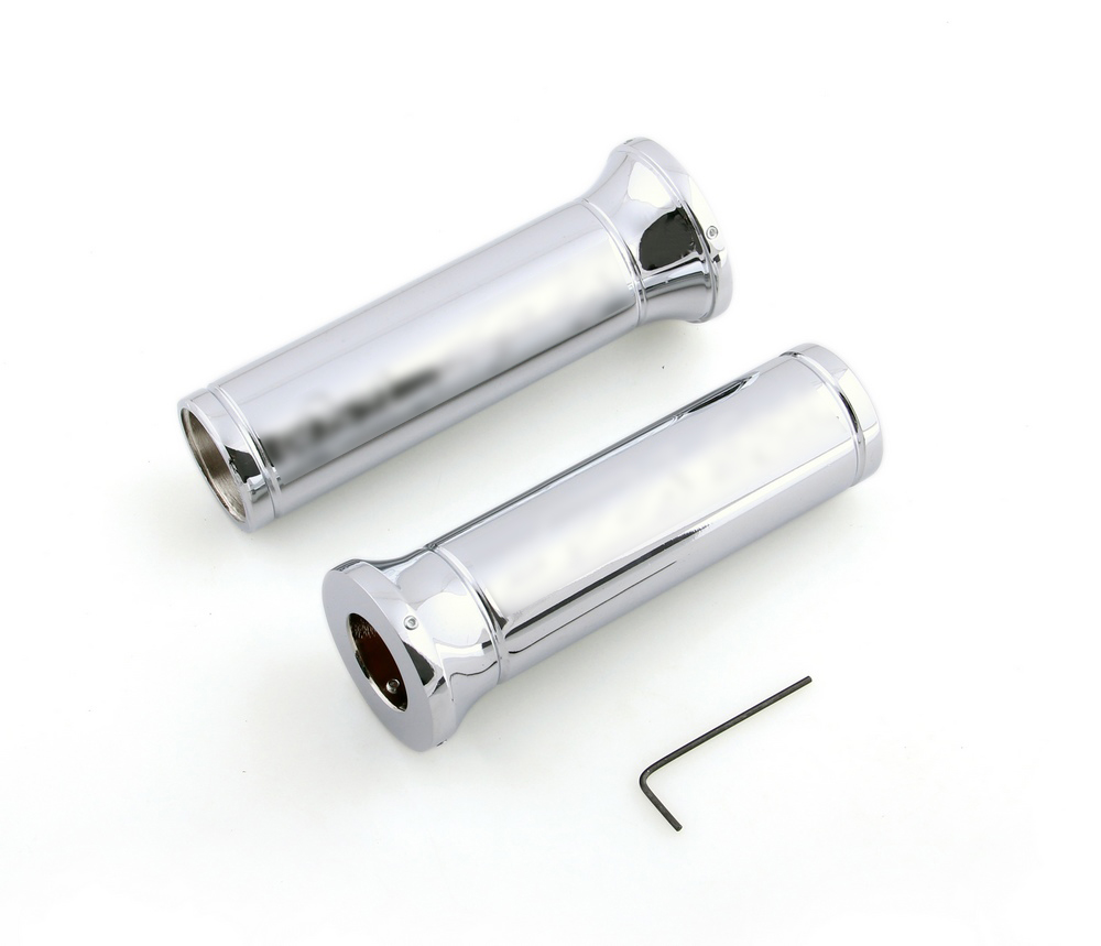 Grips Yamaha YZF-R6 ENGRAVED Chrome Billet Generic