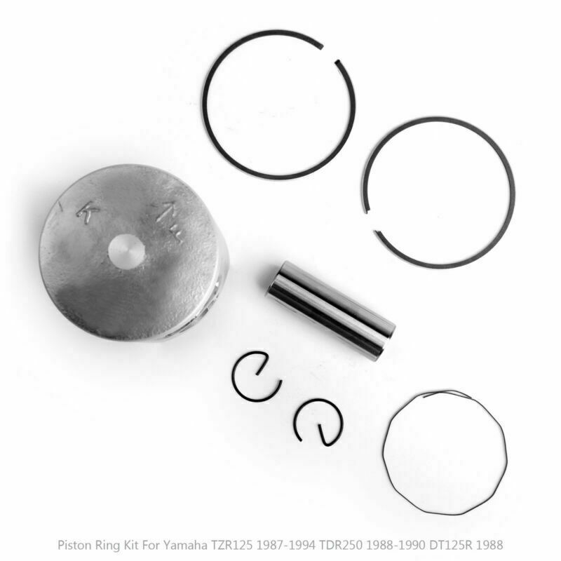 Piston Bague Trousse +0.25mm Pour Yamaha TZR125 87-94 TDR125 Bore Size 56.65mm Generic