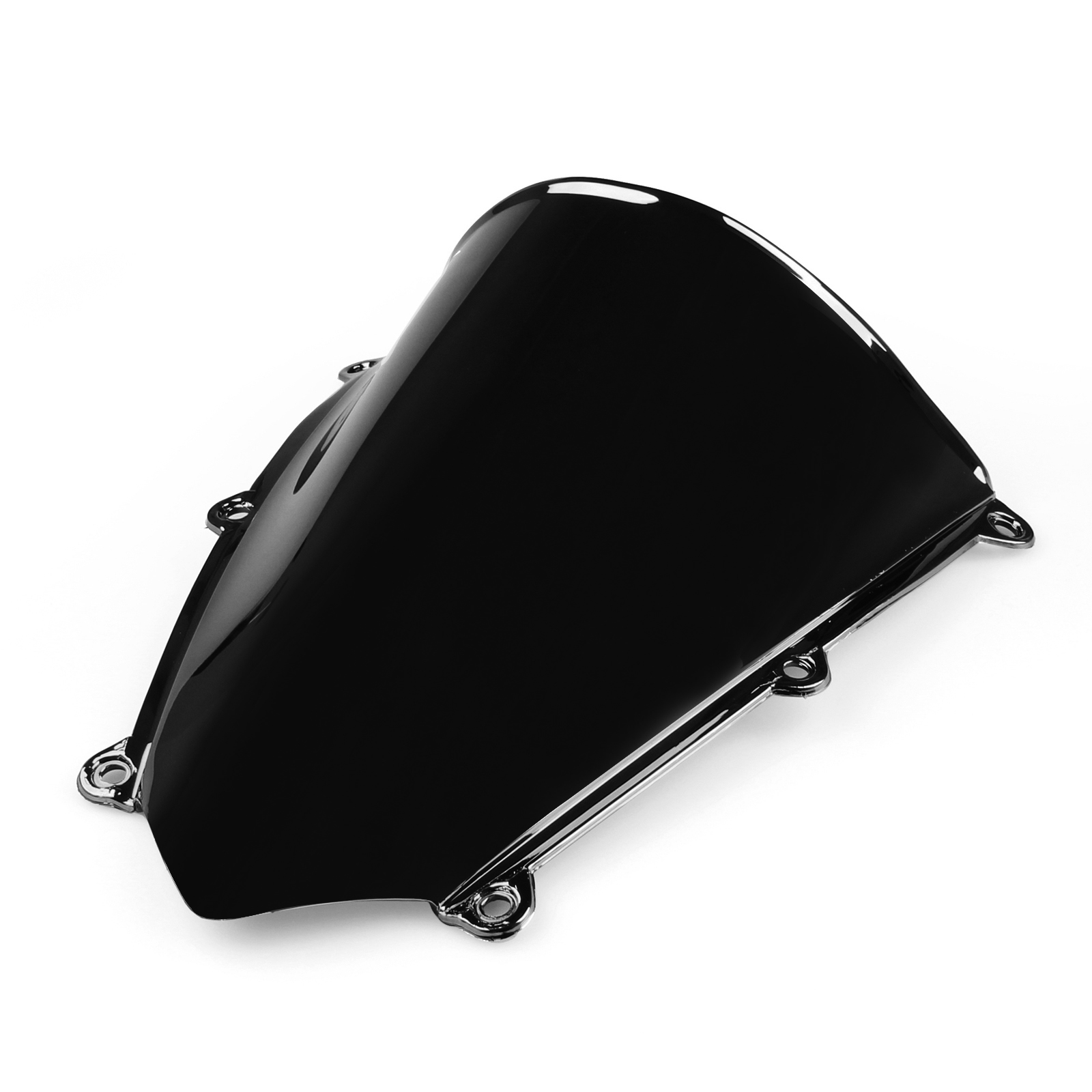Windshield WindScreen Double Bubble For Honda CBR600RR 2007-2012 Black Generic