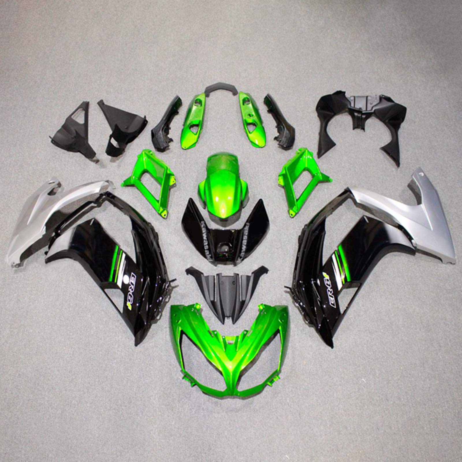 2012-2016 Kawasaki ER6F Ninja650 Amotopart Injection Fairing Kit Bodywork Plastic ABS #116 2012-2016 Kawasaki ER6F Ninja650 Amotopart Injection Fairing Kit Bodywork Plastic ABS #116