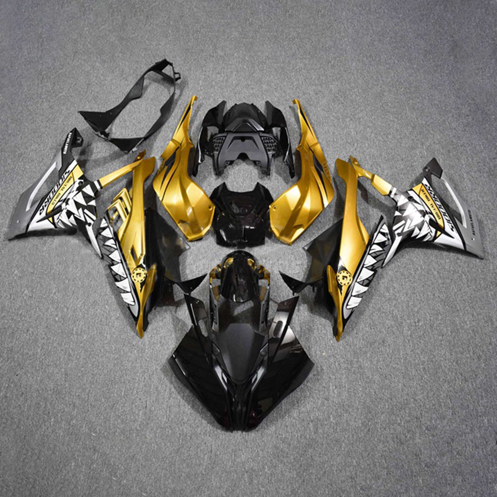 2019-2022 BMW S1000RR M1000RR Amotopart Injection Fairing Kit Bodywork Plastic ABS #115