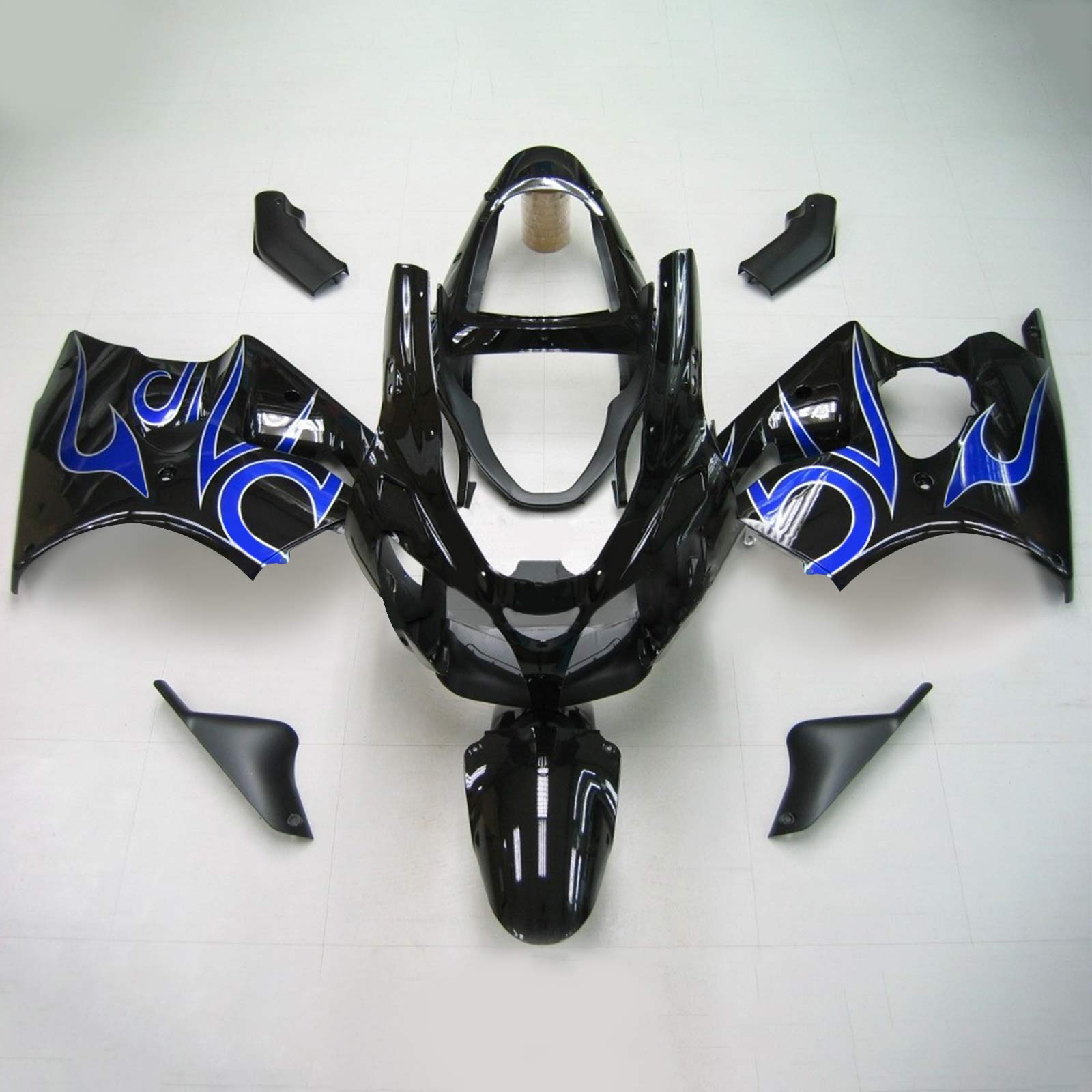 2000-2002 Kawasaki ZX6R 636 05-08 Kawasaki ZZR600 Amotopart Injection Fairing Kit Bodywork Plastic ABS #104 2000-2002 Kawasaki ZX6R 636 05-08 Kawasaki ZZR600 Amotopart Injection Fairing Kit Bodywork Plastic ABS #104