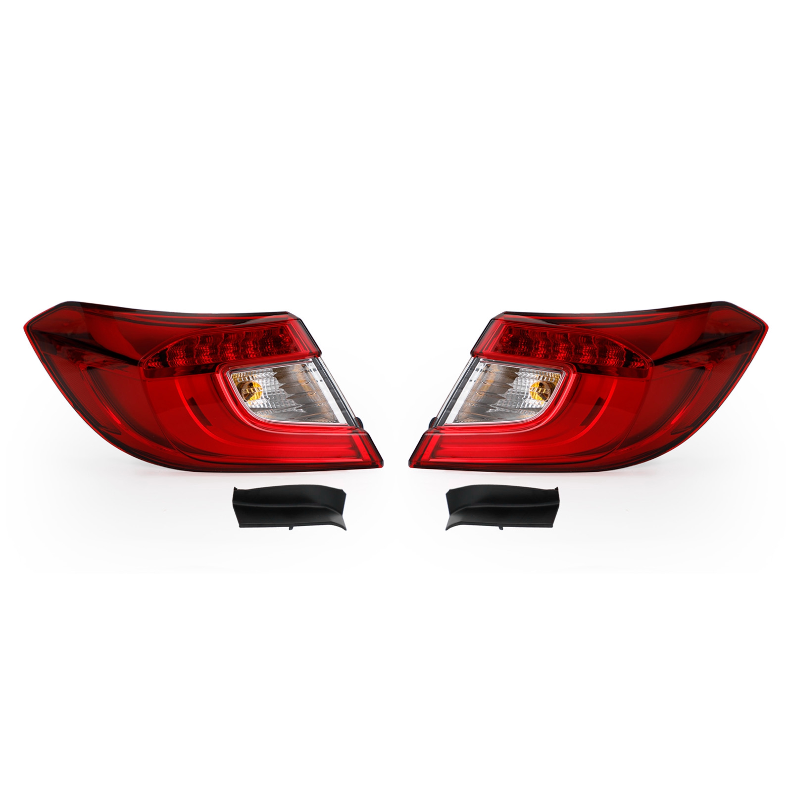 2x Side Tail Light Rear Lamp 33550TVAA01 33500TVAA01 For Honda Accord 18-2021 US Generic