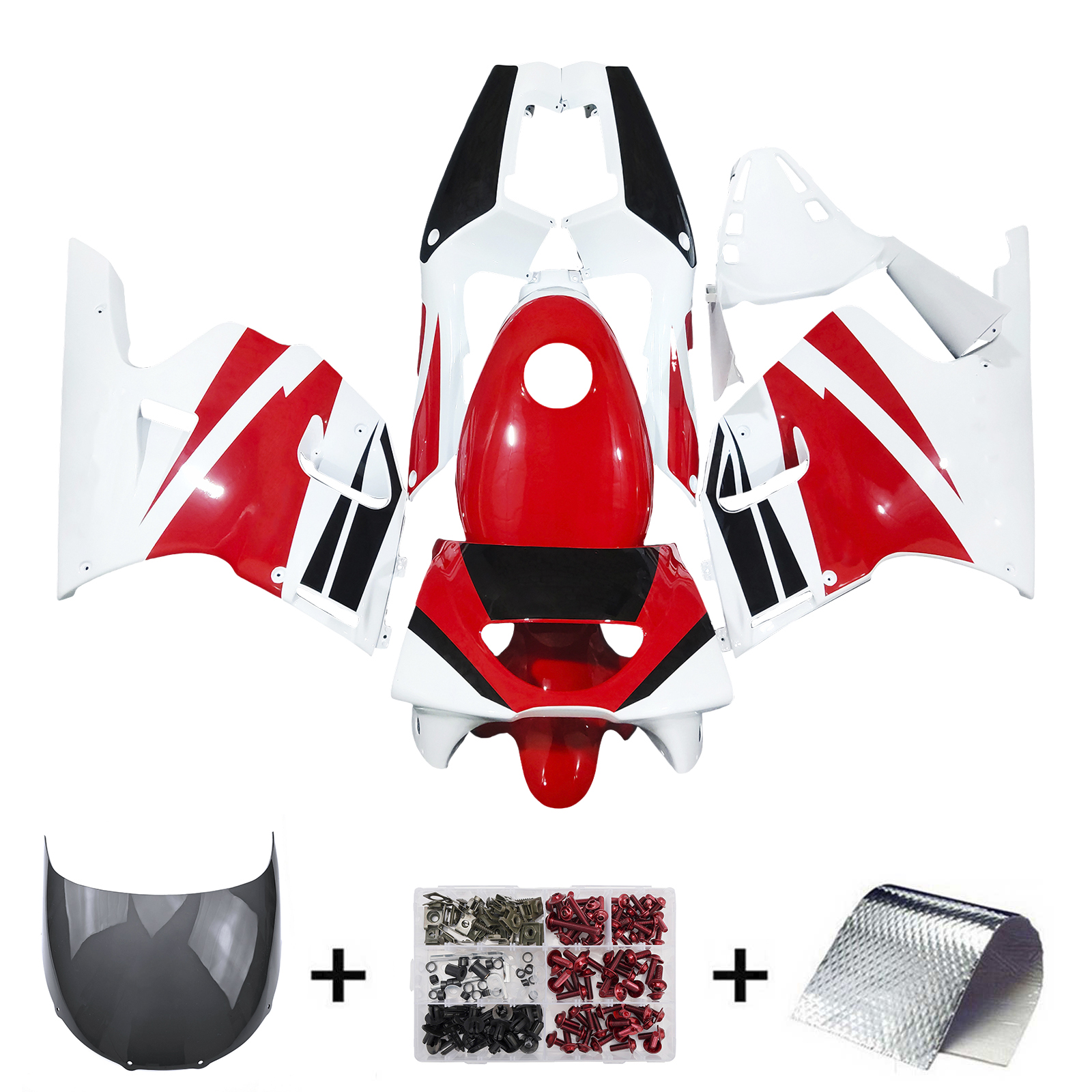 1991-1994 Yamaha TZR 250 Amotopart Injection Fairing Kit Bodywork Plastic ABS #101