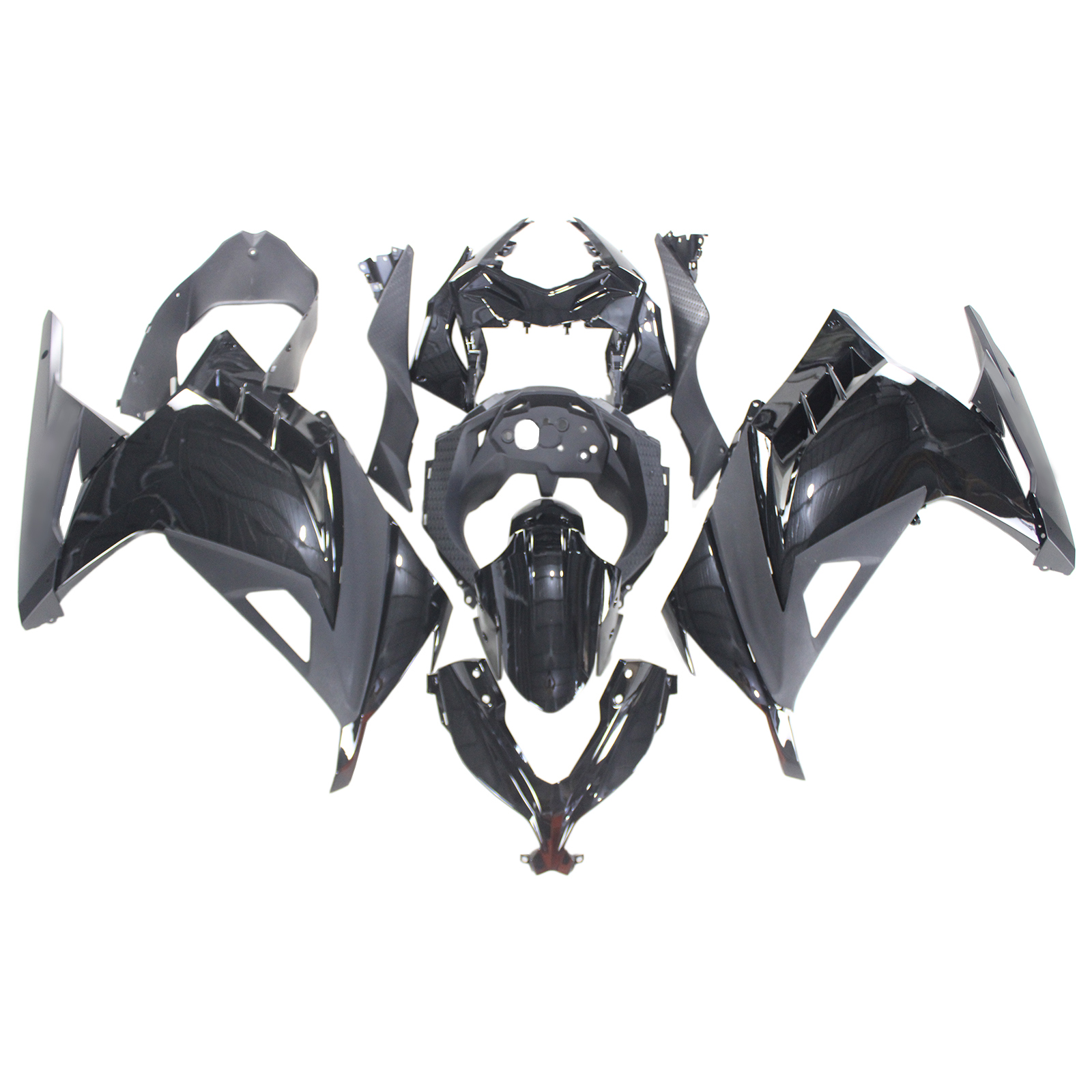 2013-2017 Kawasaki EX300/Ninja300 Amotopart Injection Fairing Kit Bodywork Plastic ABS #101