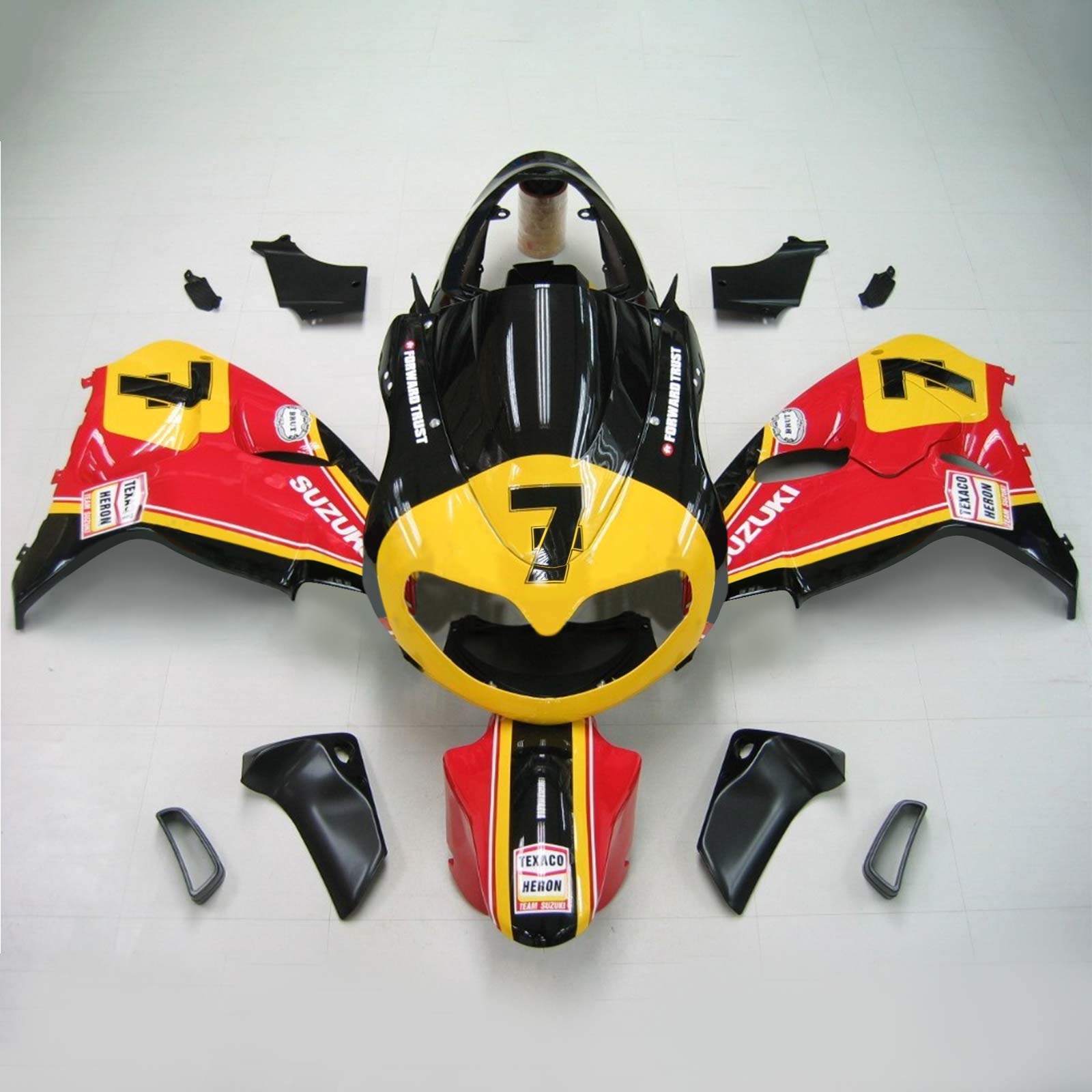1998-2003 Suzuki TL1000R Amotopart Injection Fairing Kit Bodywork Plastic ABS #132