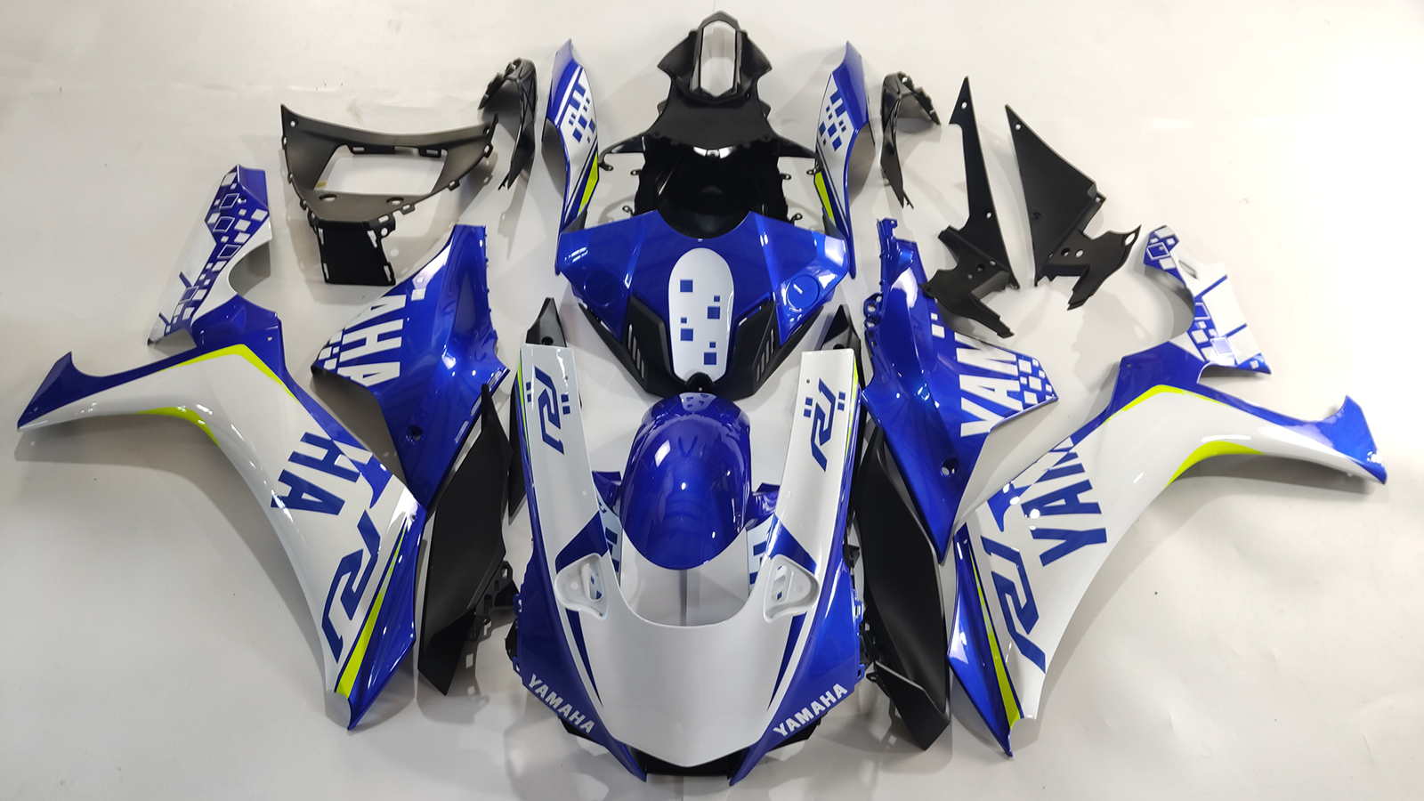 2020-2022 Yamaha YZF R1 Amotopart Injection Fairing Kit Bodywork Plastic ABS #118 2020-2022 Yamaha YZF R1 Amotopart Injection Fairing Kit Bodywork Plastic ABS #118