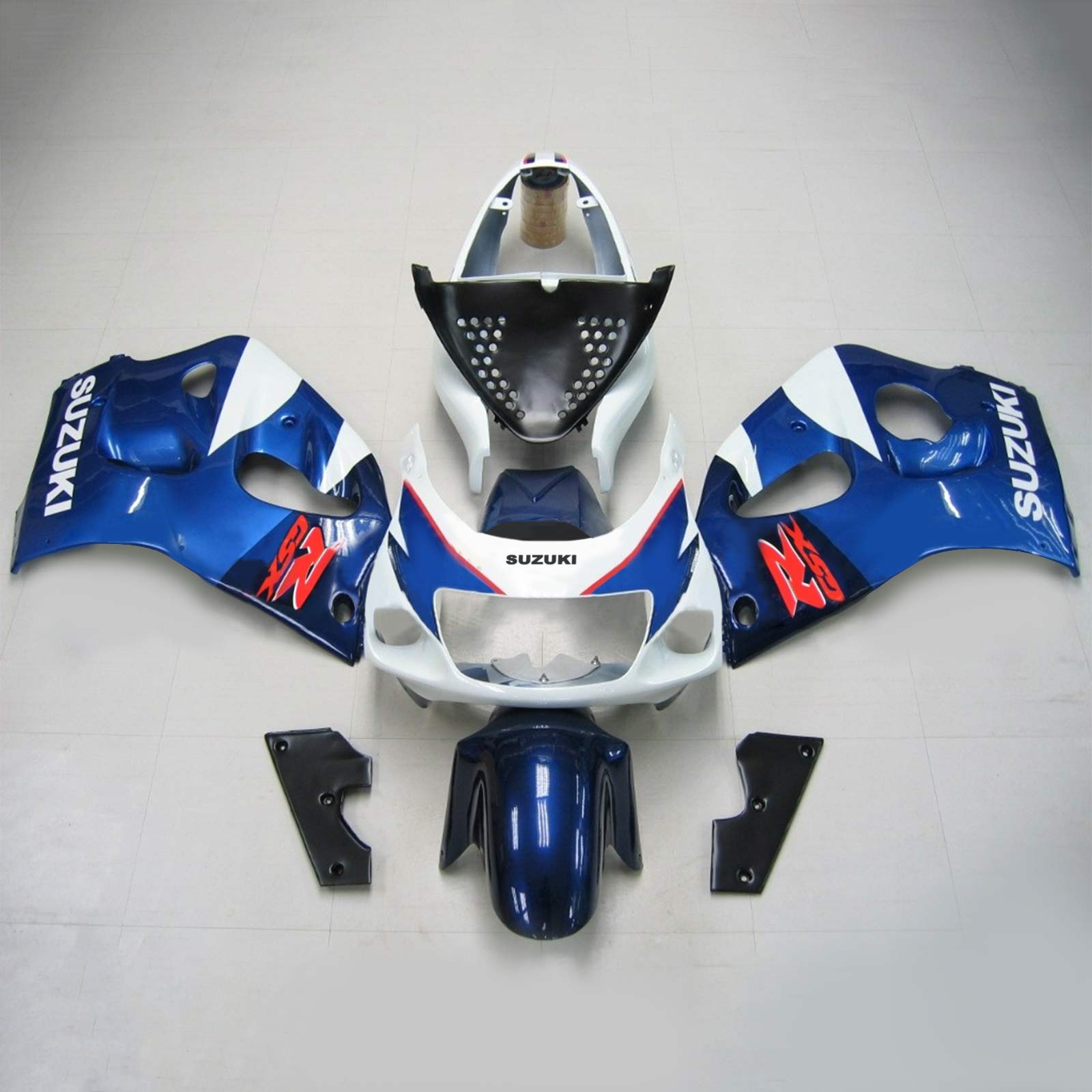 1996-2000 Suzuki GSXR 600/1996-1999 GSXR 750 Amotopart Injection Fairing Kit Bodywork Plastic ABS #102