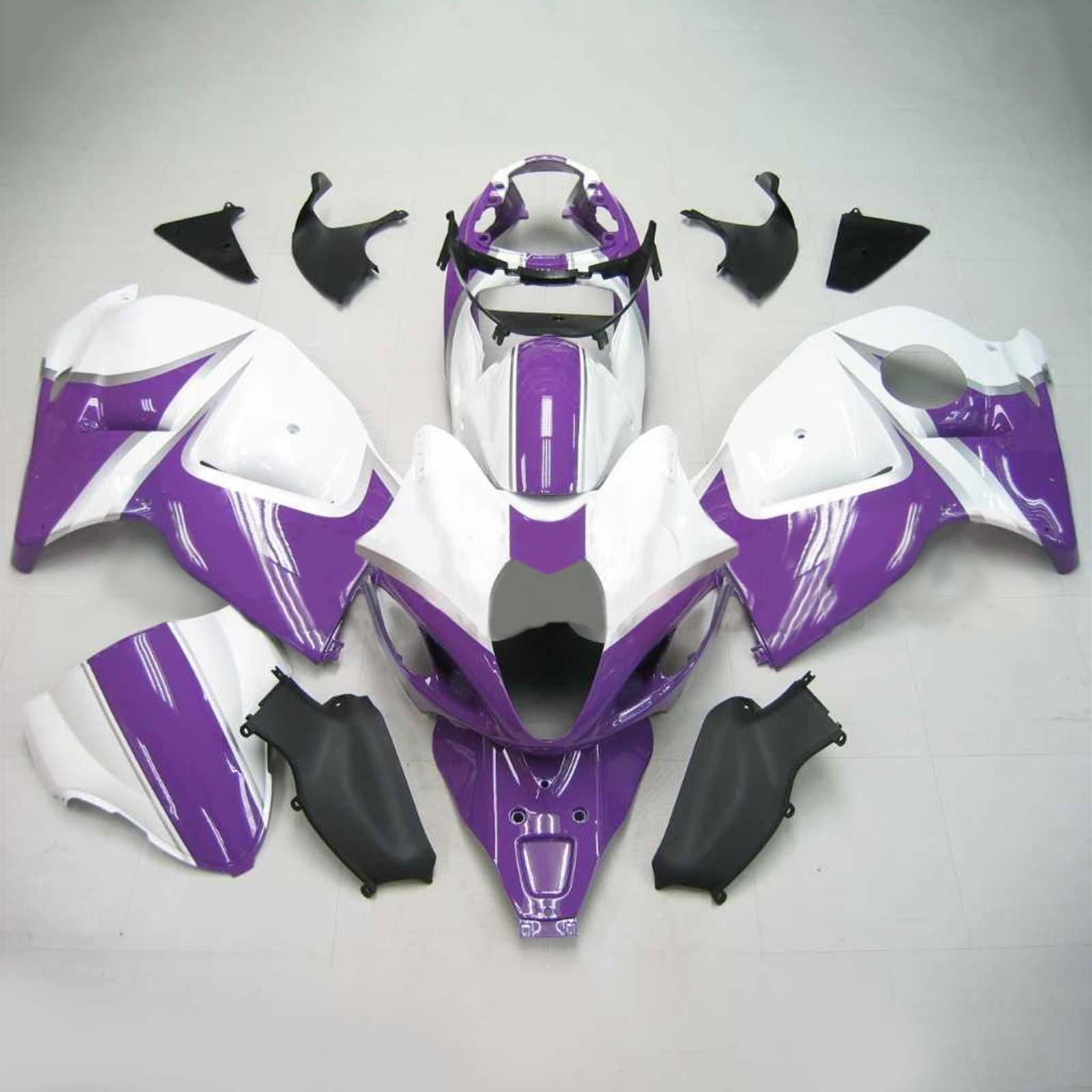 1999-2007 Suzuki Hayabusa GSX1300 Amotopart Injection Fairing Kit Bodywork Plastic ABS #121 1999-2007 Suzuki Hayabusa GSX1300 Amotopart Injection Fairing Kit Bodywork Plastic ABS #121