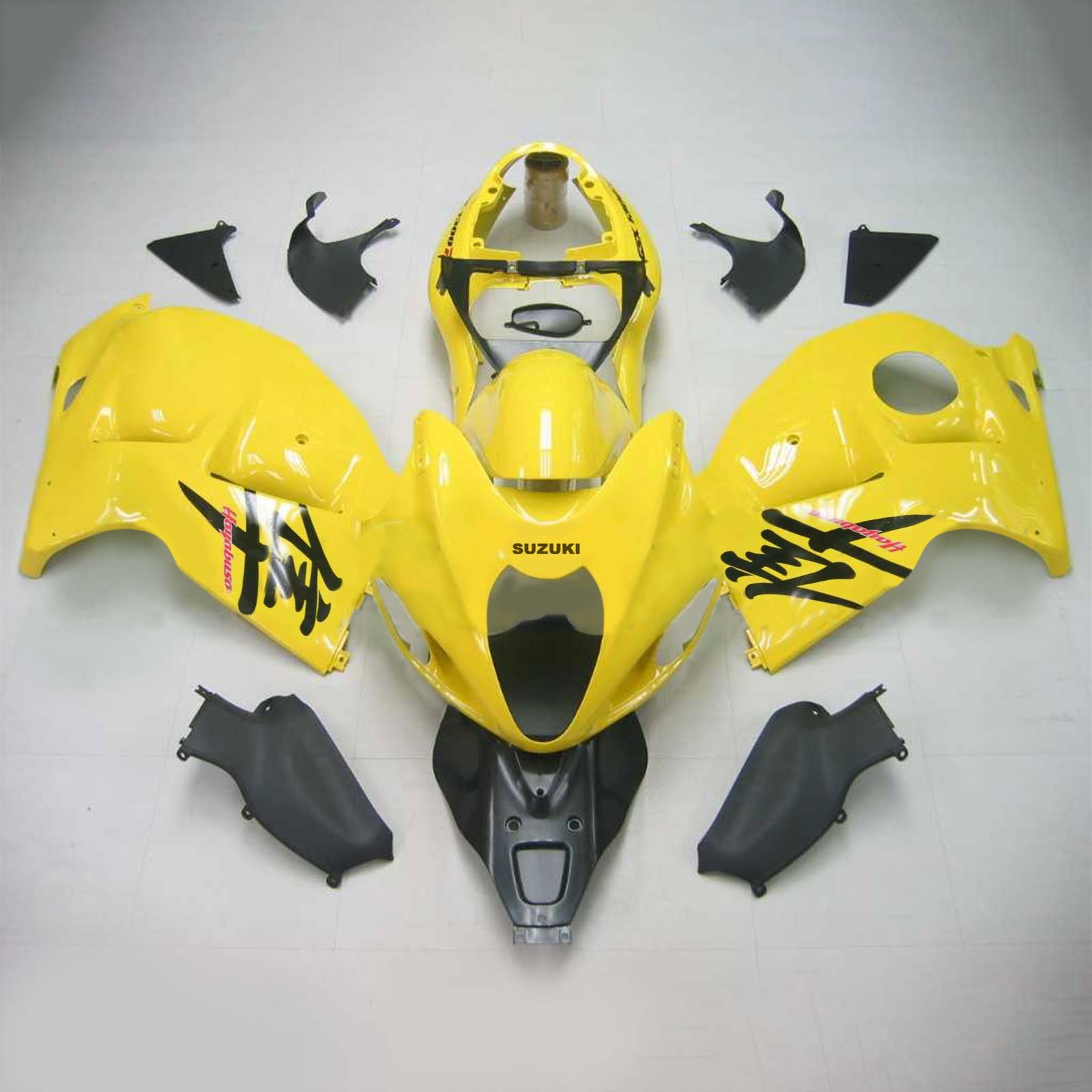 1999-2007 Suzuki Hayabusa GSX1300 Amotopart Injection Fairing Kit Bodywork Plastic ABS #126