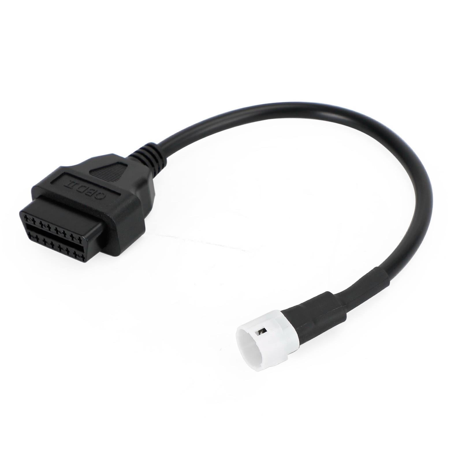 Motorcycle 3 Pin to OBD2 Diagnostic Adapter Code Scanner Cable For Yamaha X-MAX Generic