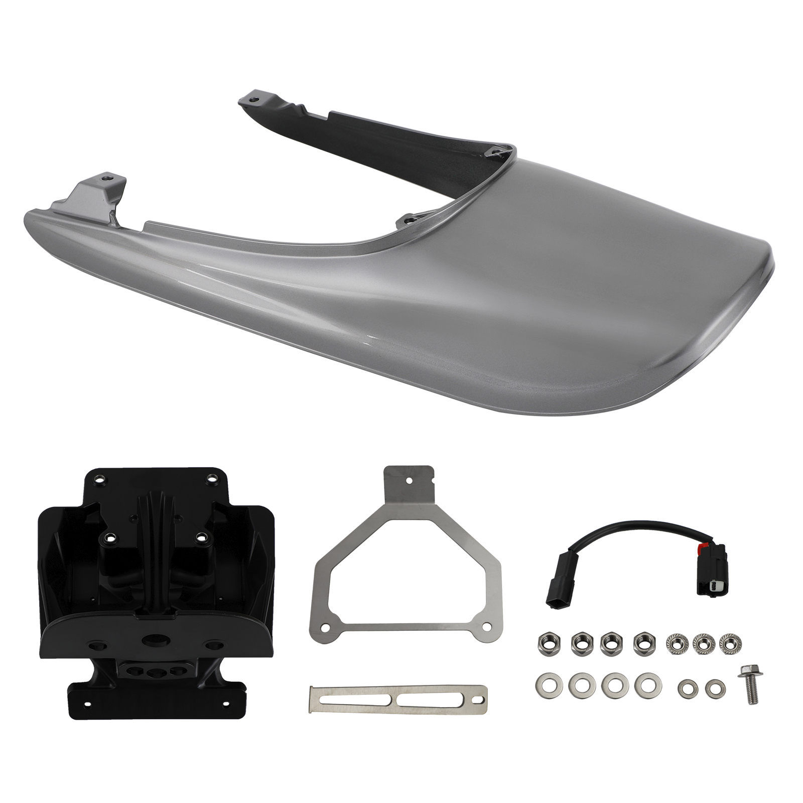 Tail Cowl Fairing+License Plate Bracket fit for Kawasaki Z900RS 2018-2022 LGRN Generic