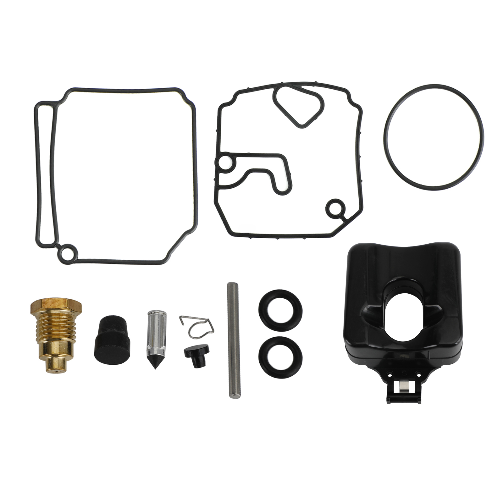 Carburetor Carb Rebuild Kit fit for Yamaha 3 Cyl 2.834 Bore 60HP 70HP 1992-2006 Generic