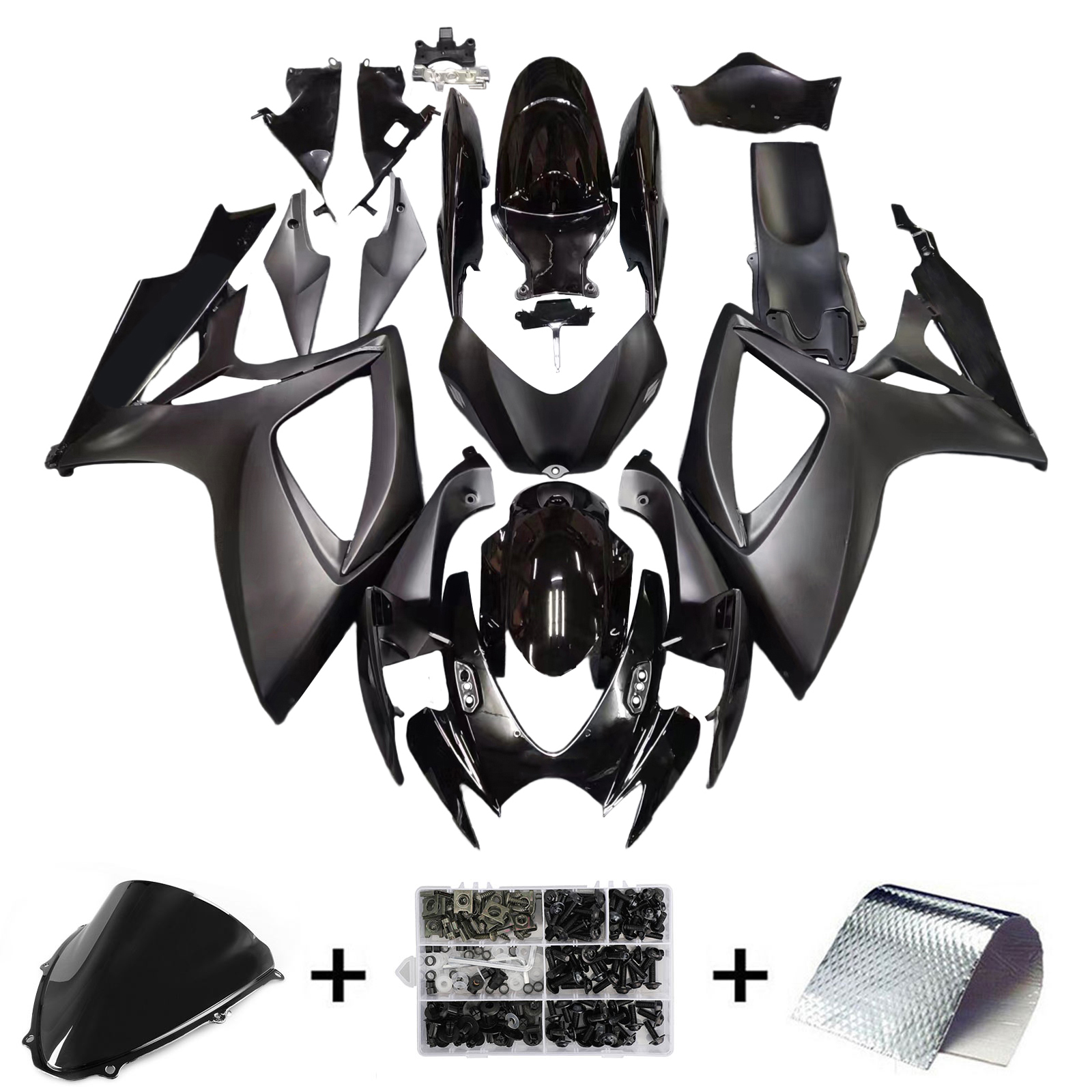 2006-2007 Suzuki GSXR 600/750 K6 Amotopart Injection Fairing Kit Bodywork Plastic ABS #103