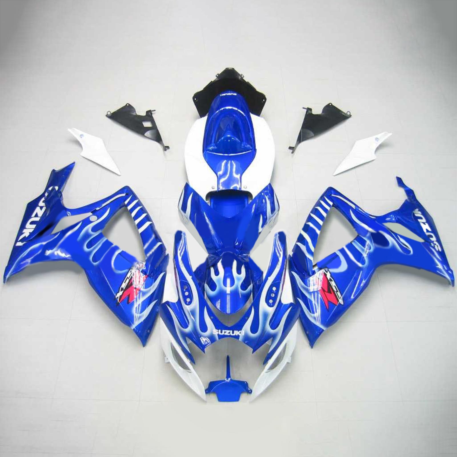 2006-2007 Suzuki GSXR 600/750 K6 Amotopart Injection Fairing Kit Bodywork Plastic ABS #168 2006-2007 Suzuki GSXR 600/750 K6 Amotopart Injection Fairing Kit Bodywork Plastic ABS #168