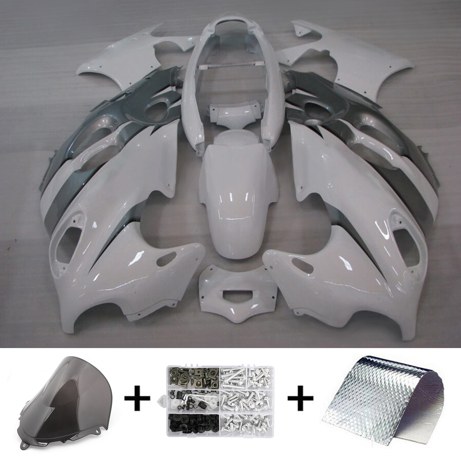 2003-2006 Suzuki Katana GSXF600 GSXF750 Amotopart Injection Fairing Kit Bodywork #120