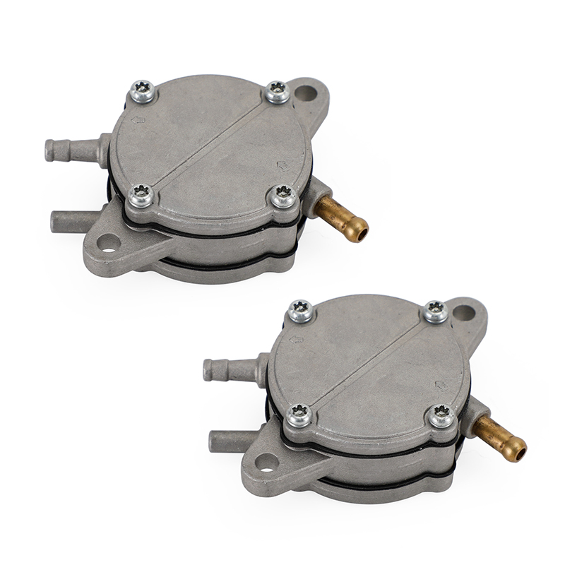 2 Vacuum Fuel Gas Pump Valve Switch Petcock Scooter Moped Gokart GY6 150cc 250cc Generic