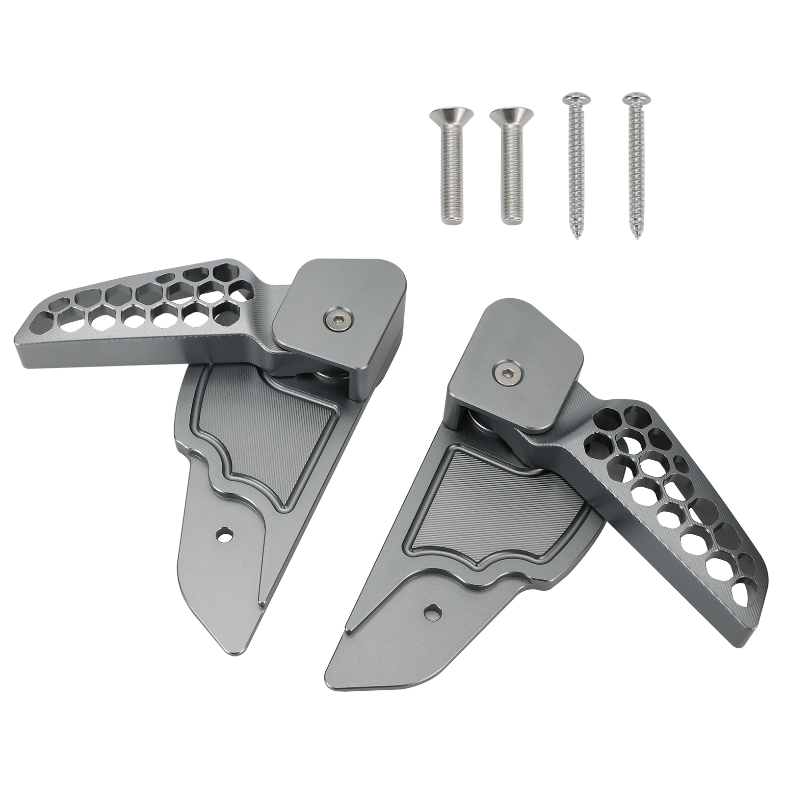Rear Footrests Foot Peg fit for Vespa Primavera/Sprint 125 150 17-20 TI Generic