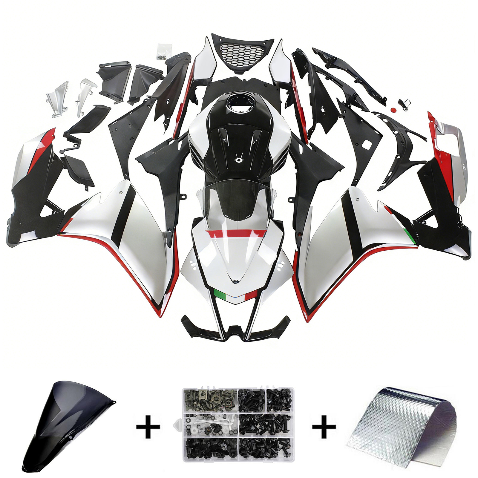 2012-2016 Aprilia RS4|125|50 Amotopart Injection Fairing Kit Bodywork #107