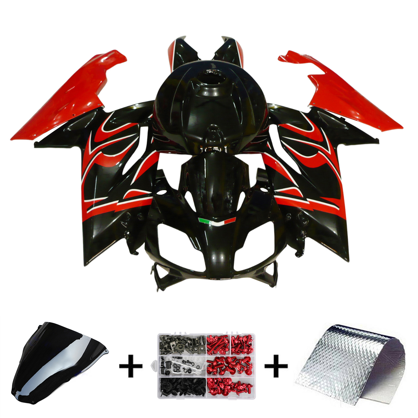 2006-2011 Aprilia RS125 Amotopart Injection Fairing Kit Bodywork Plastic ABS #107