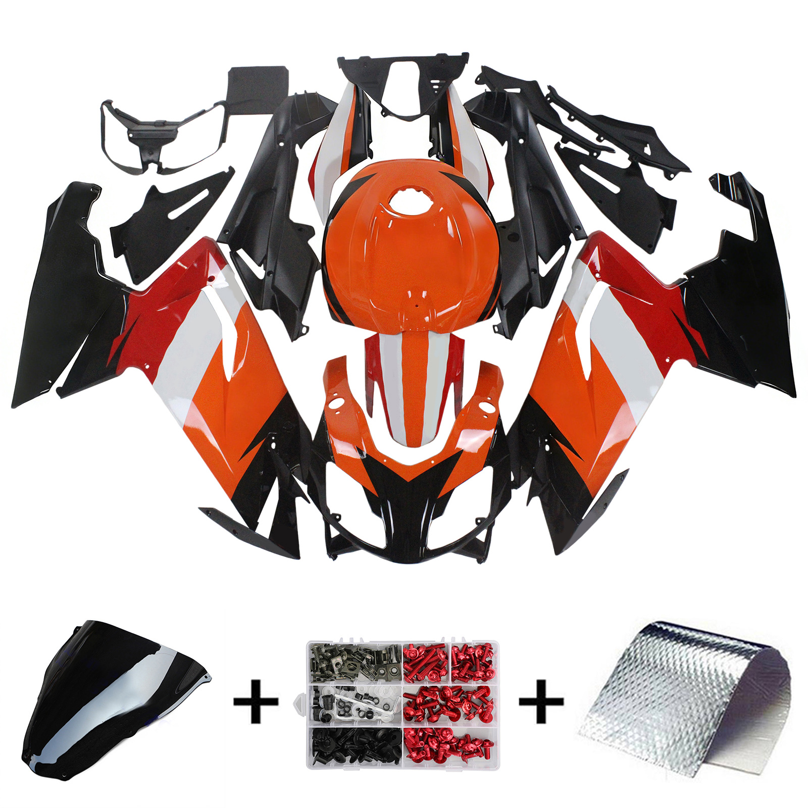 Injection Fairing Kit Bodywork Plastic ABS fit For Aprilia RS125 2006-2011