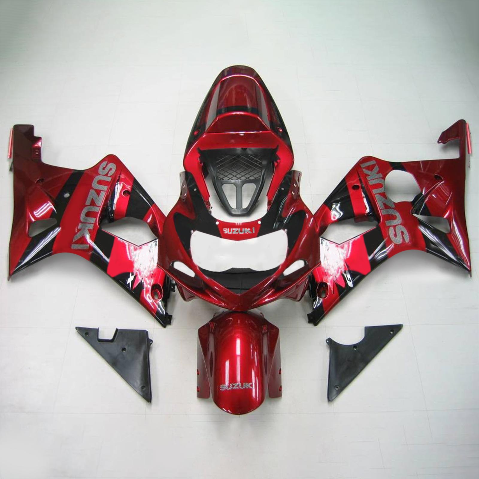 2000-2002 Suzuki GSXR1000 K1 K2 Amotopart Injection Fairing Kit Bodywork Plastic ABS #104 2000-2002 Suzuki GSXR1000 K1 K2 Amotopart Injection Fairing Kit Bodywork Plastic ABS #104