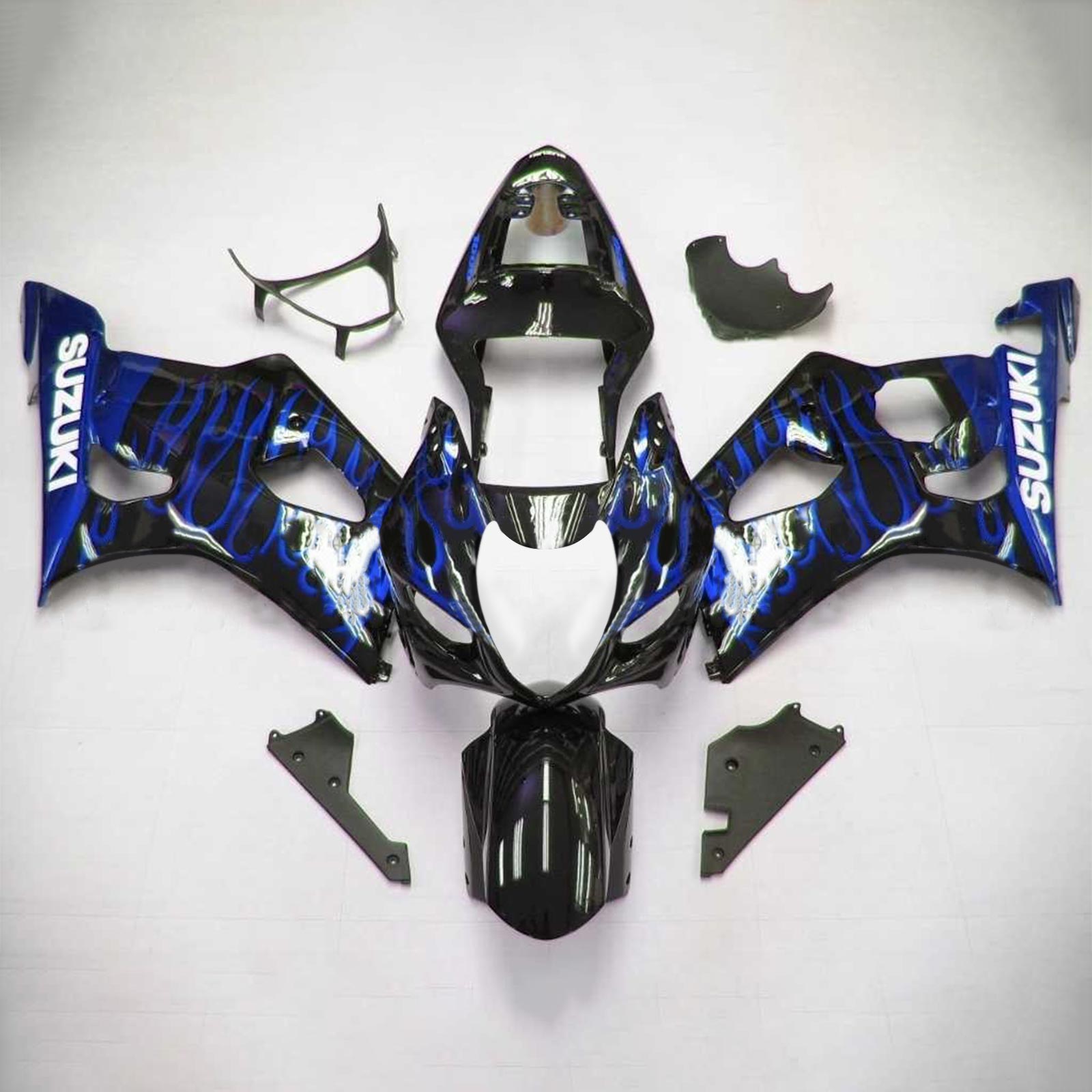 2003-2004 Suzuki GSXR1000 K3 Amotopart Injection Fairing Kit Bodywork Plastic ABS #105 2003-2004 Suzuki GSXR1000 K3 Amotopart Injection Fairing Kit Bodywork Plastic ABS #105