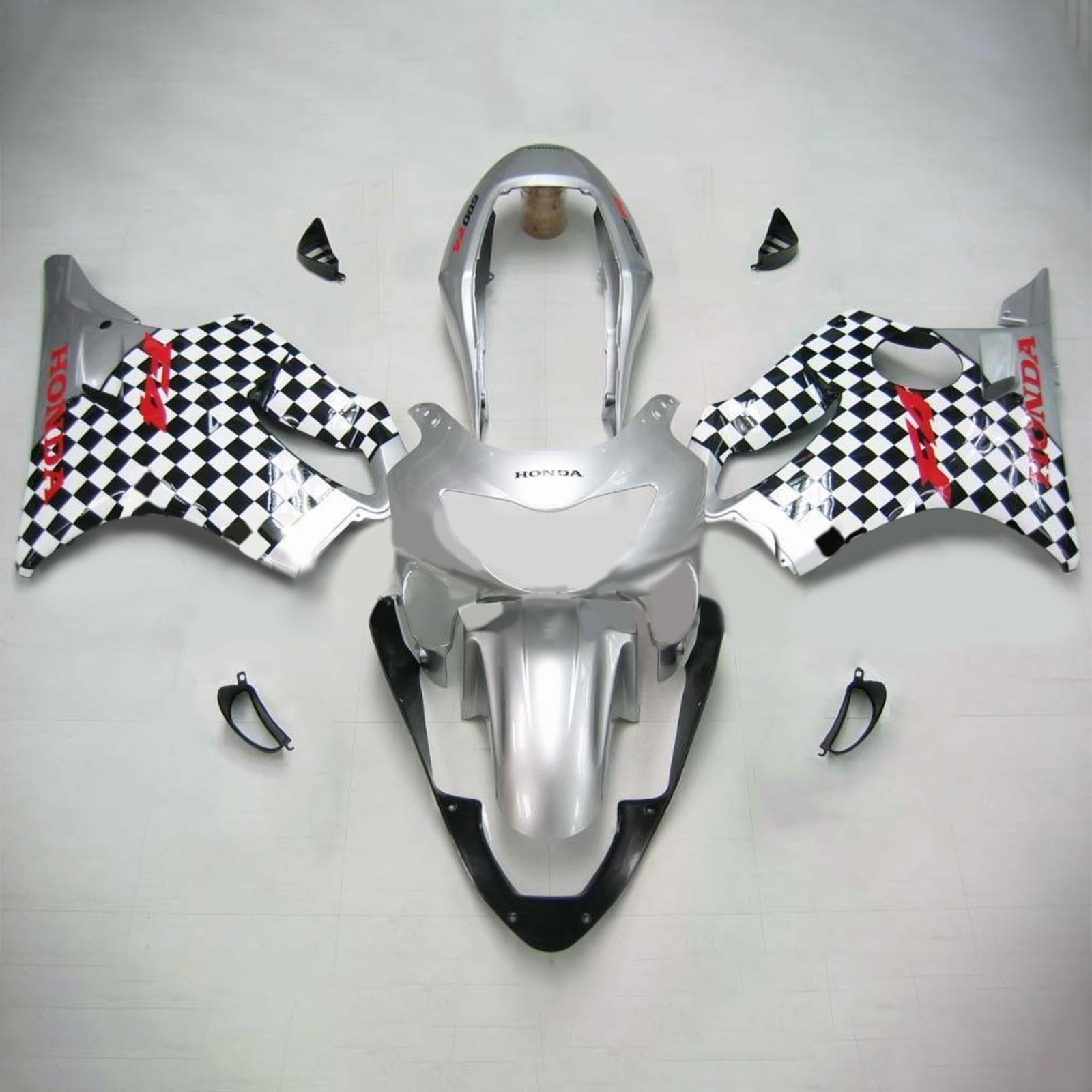 1999-2000 Honda CBR600F4 Amotopart Injection Fairing Kit Bodywork Plastic ABS #104