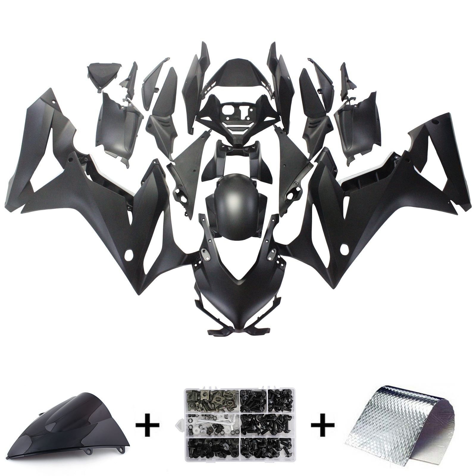 2019-2020 Honda CBR650R Amotopart Injection Fairing Kit Bodywork Plastic ABS #105