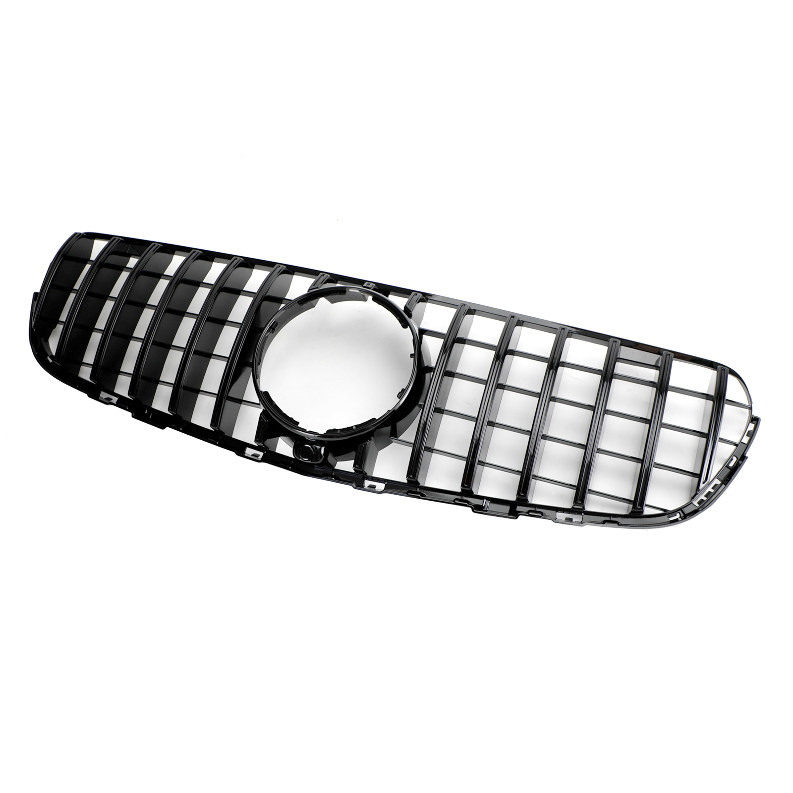 2015-2019 Mercedes Benz GLC X253 C253 Front Bumper Grille Grill Gloss Black Generic